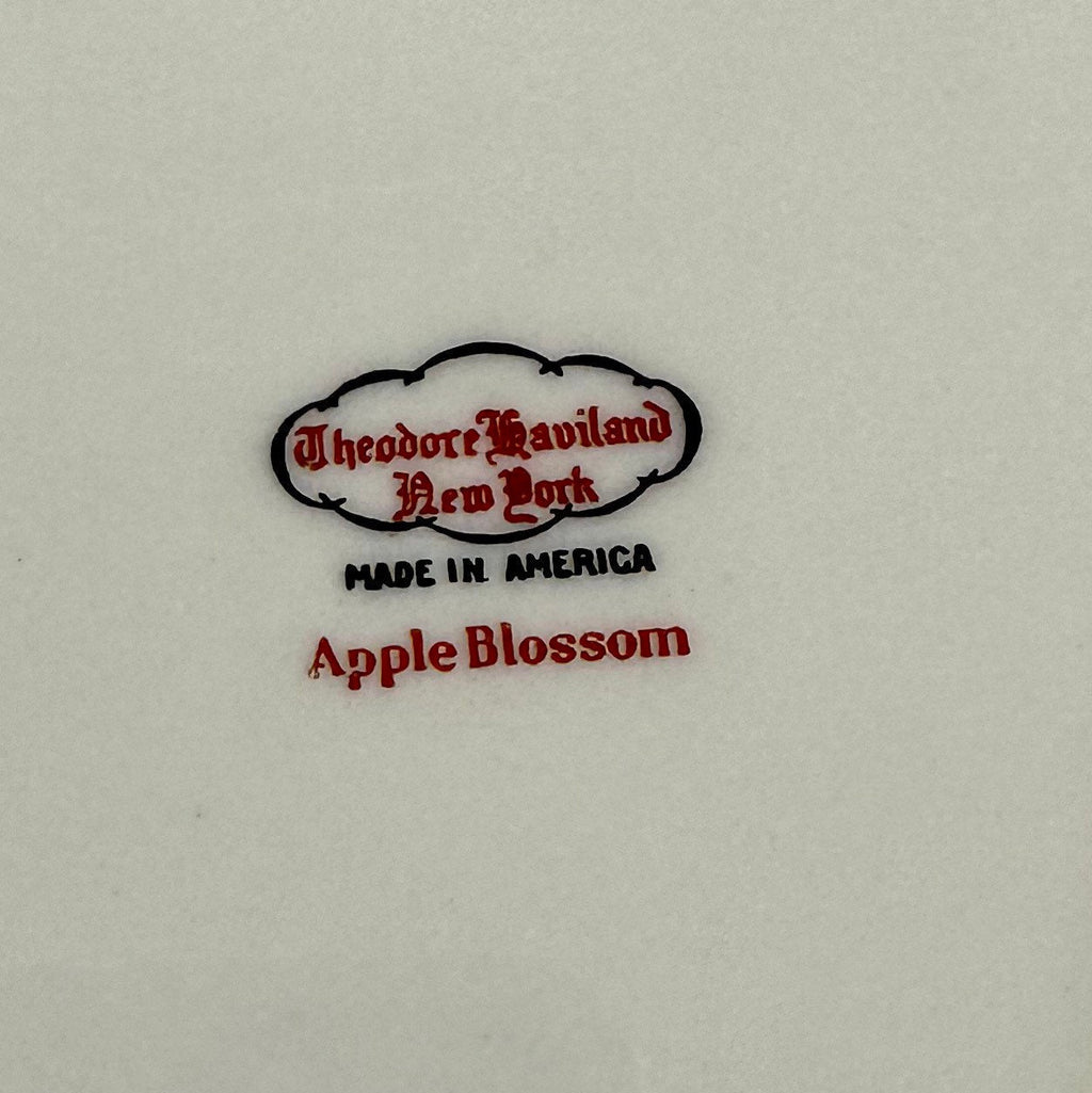 4 Haviland Apple Blossom Dinner Plates