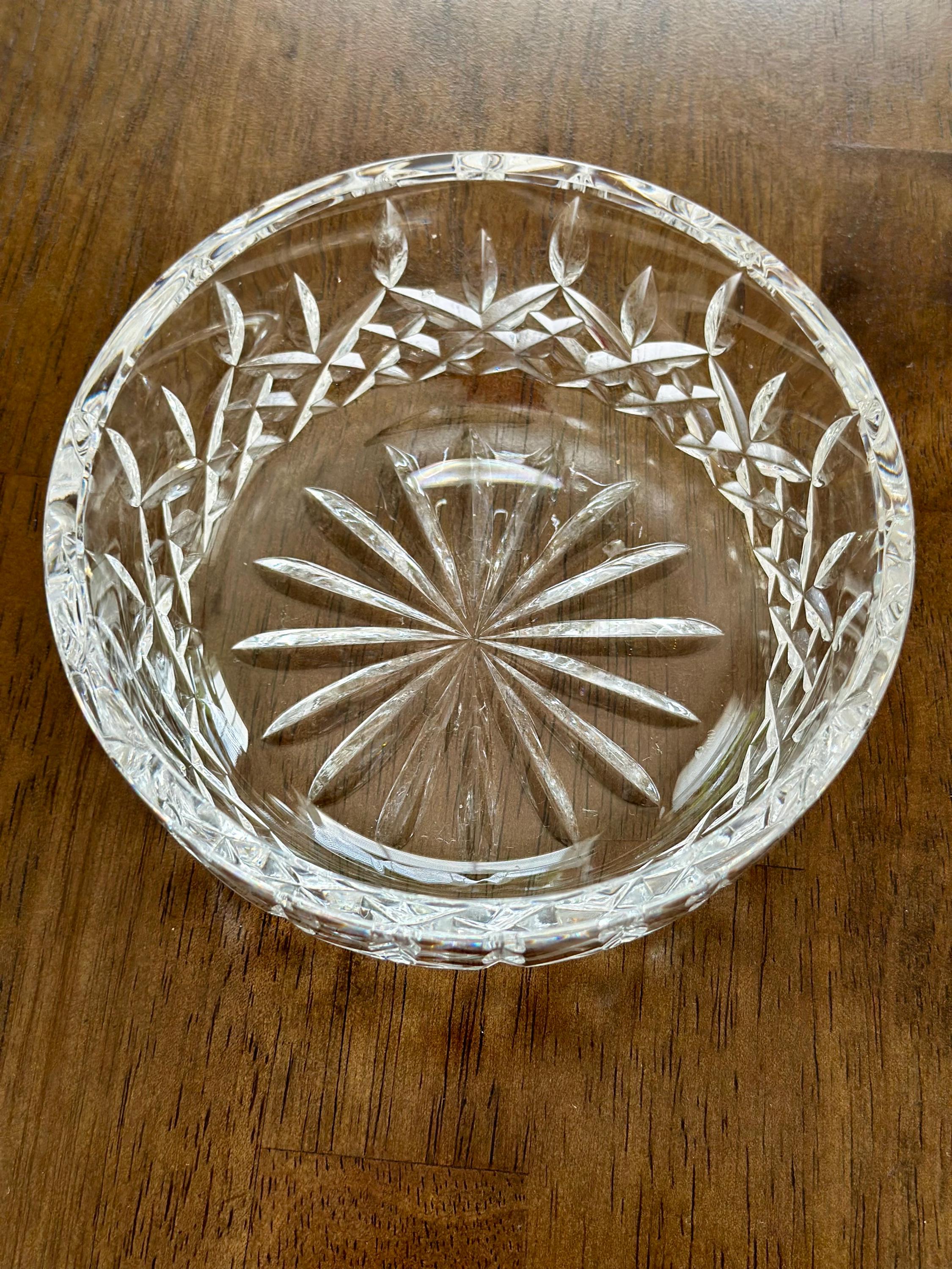 2 Waterford Crystal Lismore Serving Bowls