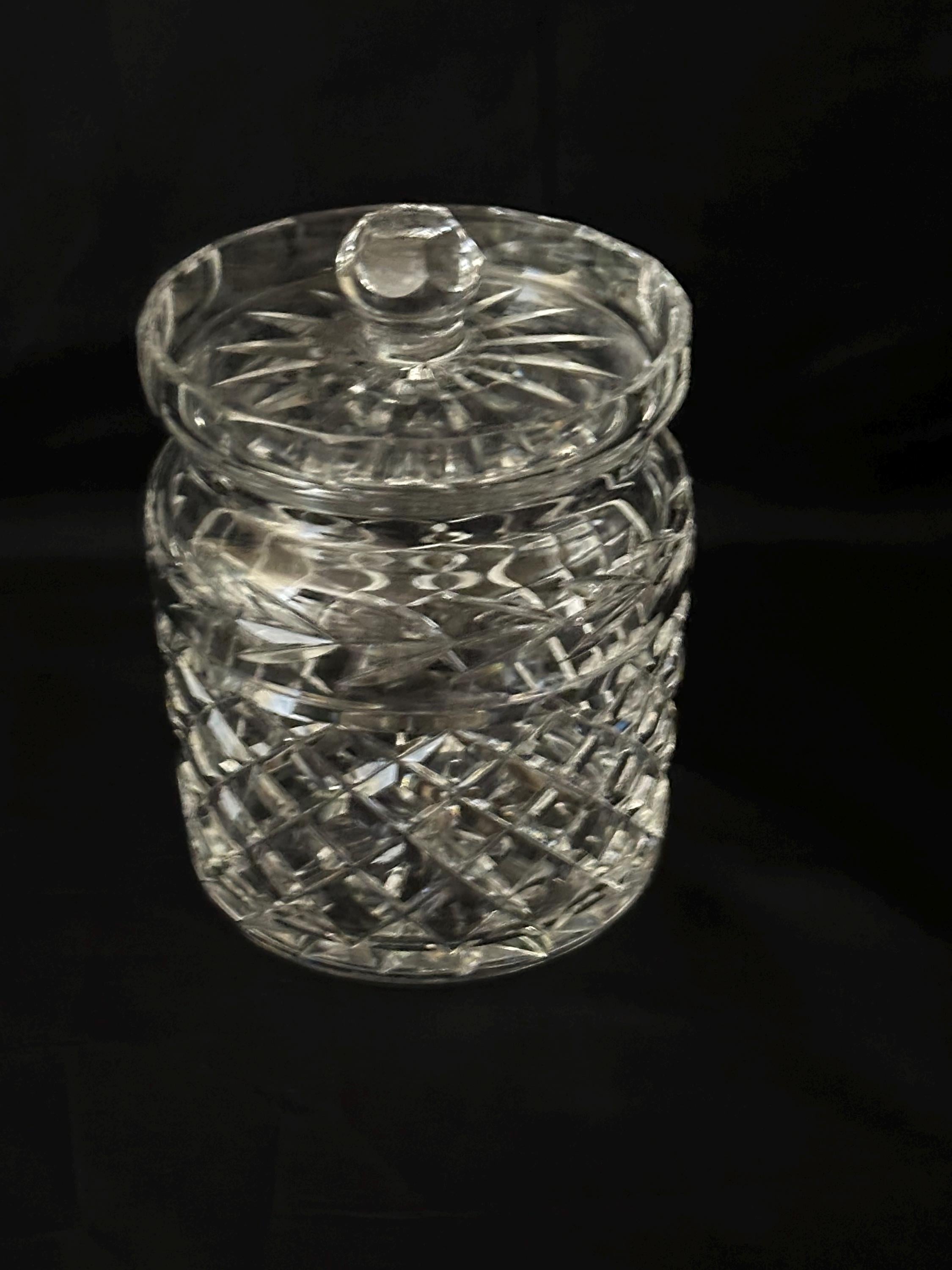 Waterford Glandore Biscuit Barrel Cookie Jar