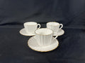 3 Copeland Spode Midas Teacups and Saucers