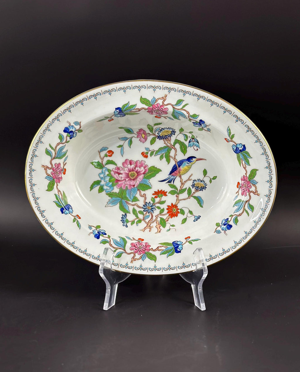 A 10 3/4” Aynsley Pembroke  Oval Serving Bowl