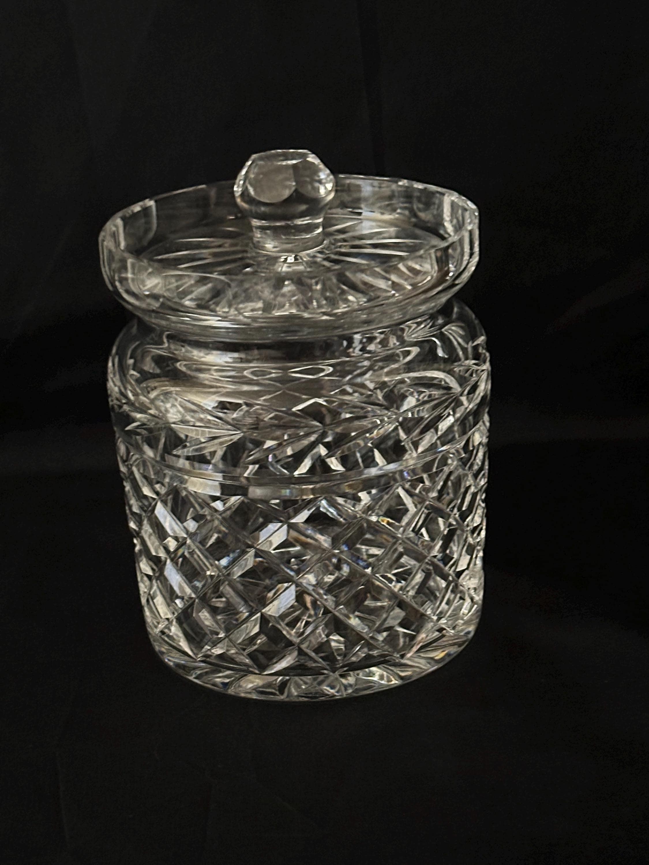 Waterford Glandore Biscuit Barrel Cookie Jar