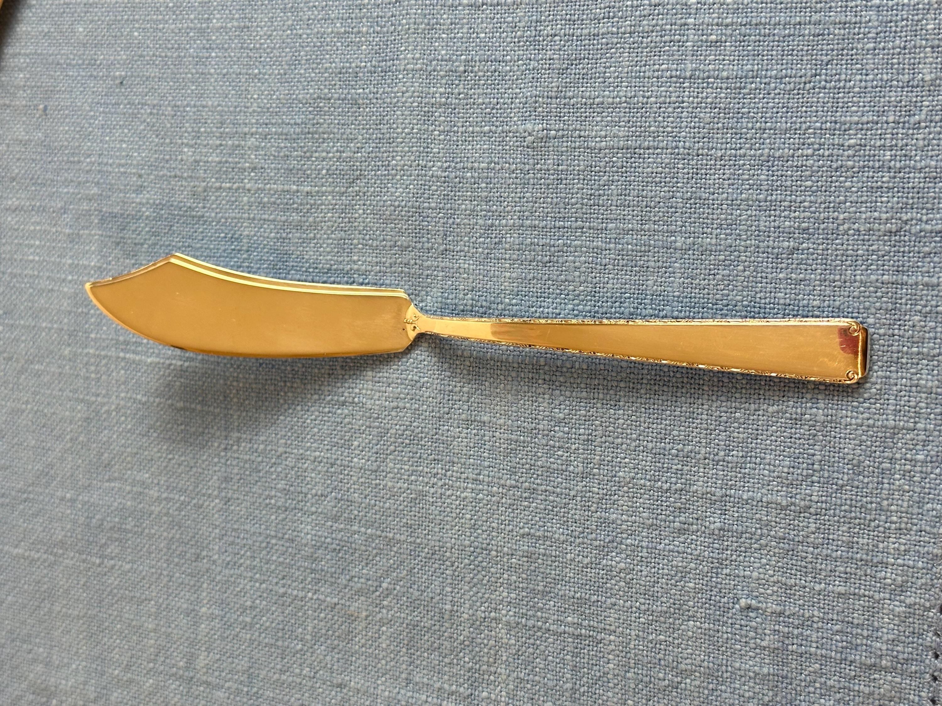 Towle Old Lace Sterling Silver Master Butter Knife