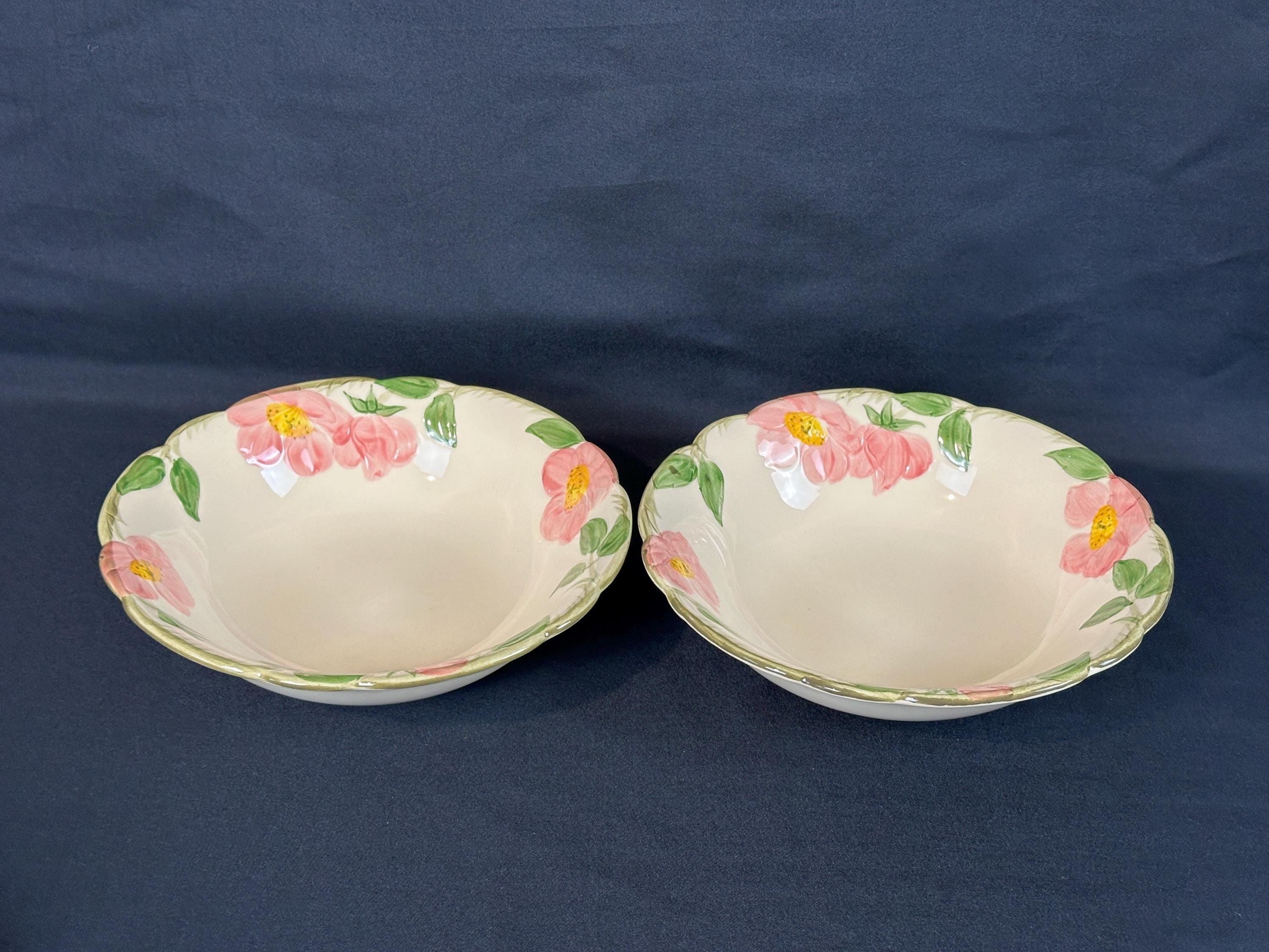2 Franciscan Desert Rose Serving Bowls USA