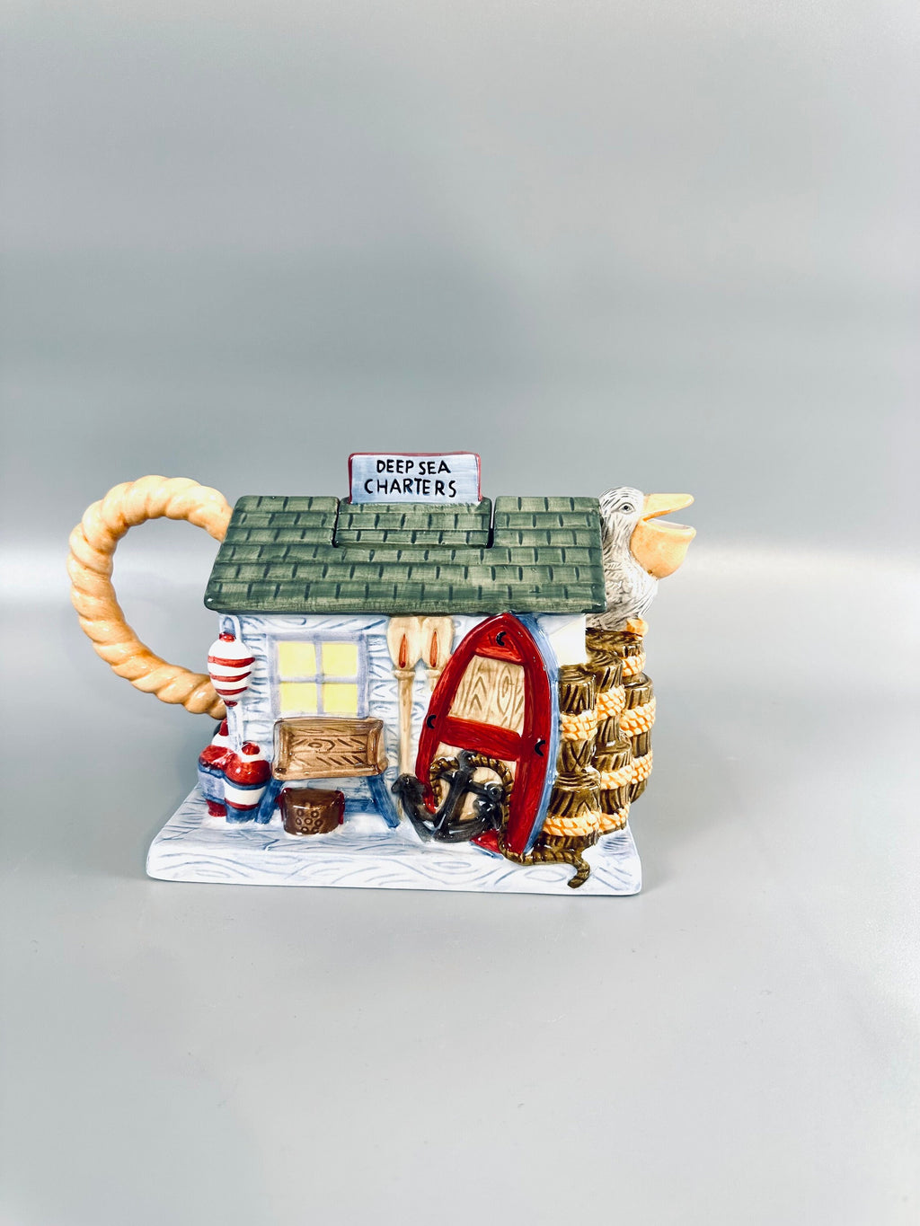 Bait Shop Ceramic Teapot