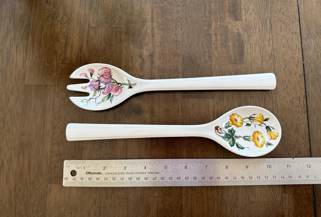 Villeroy and Boch Botanical Porcelain Salad Servers