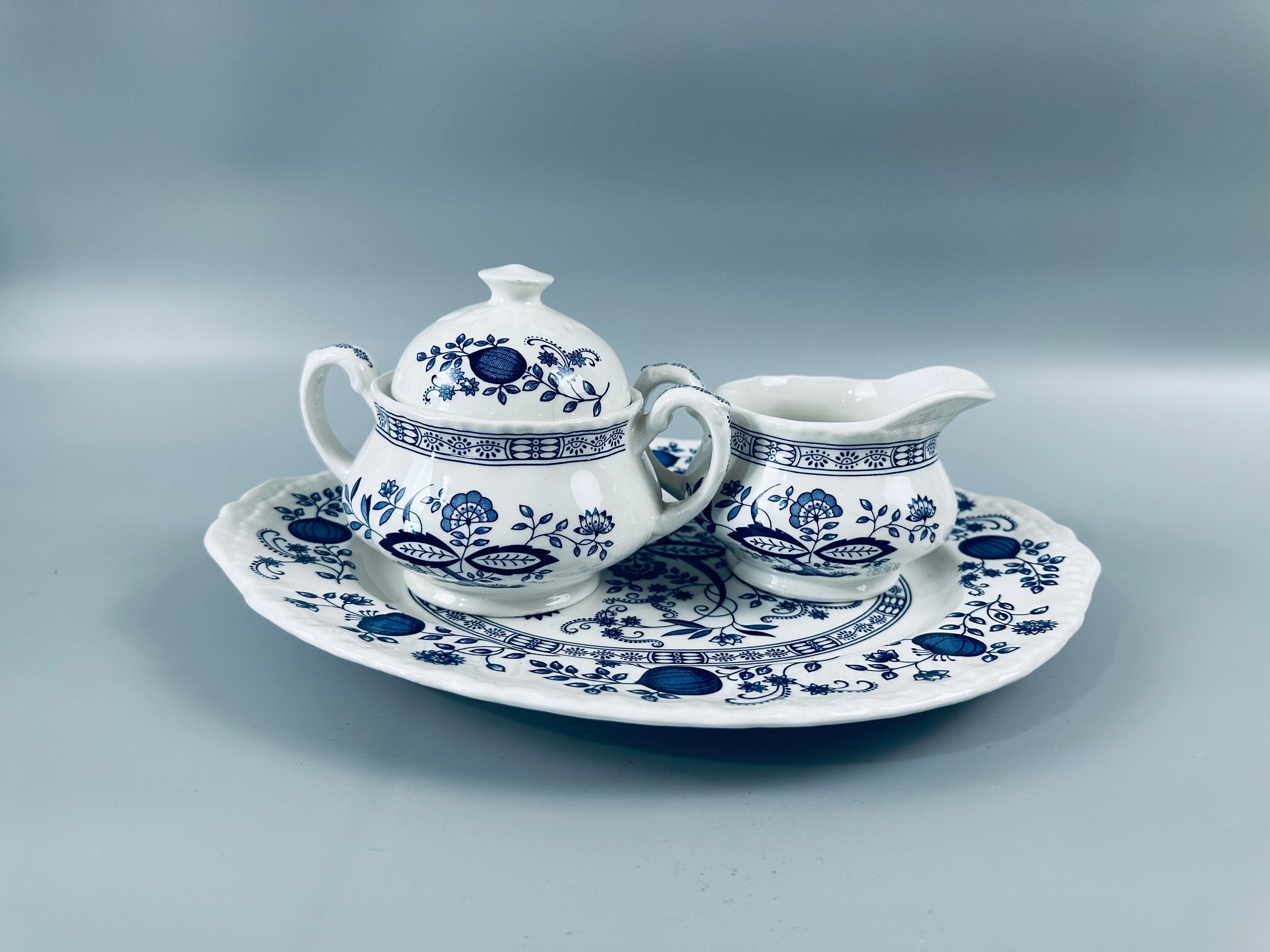 Wedgwood Blue Heritage Hostess Set