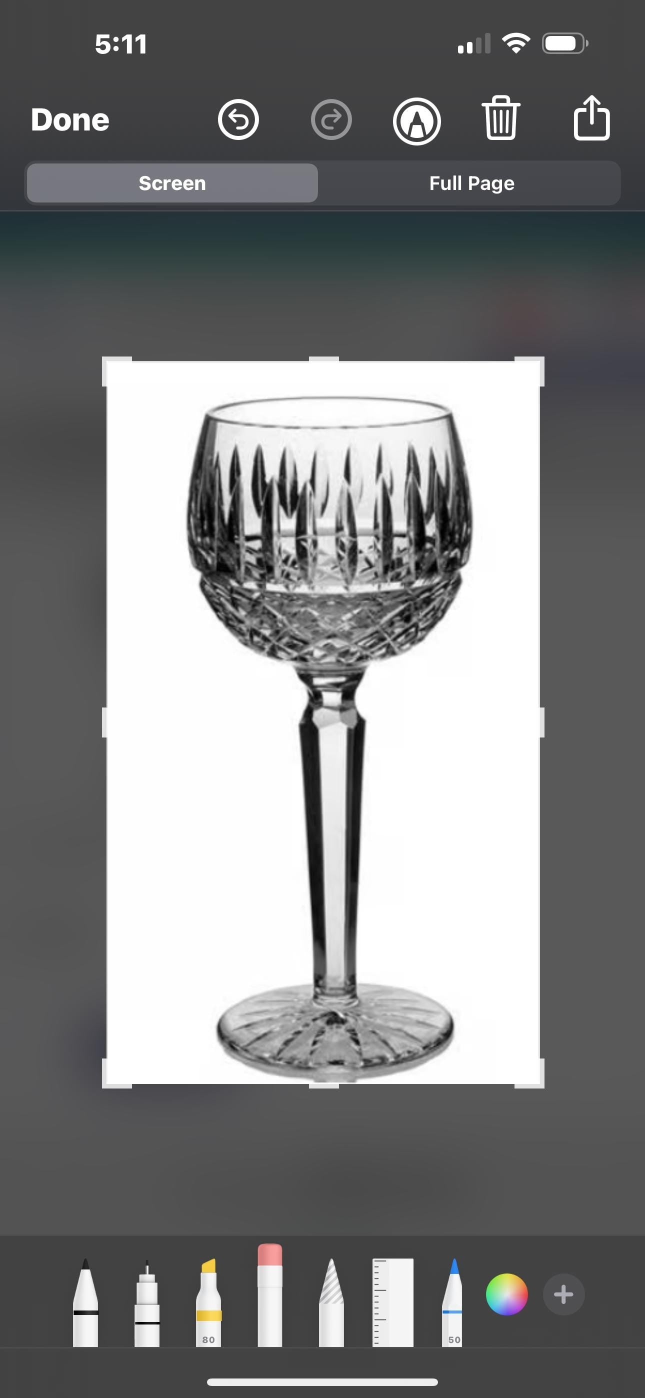 4 Waterford Maeve Hock Wine Glasses