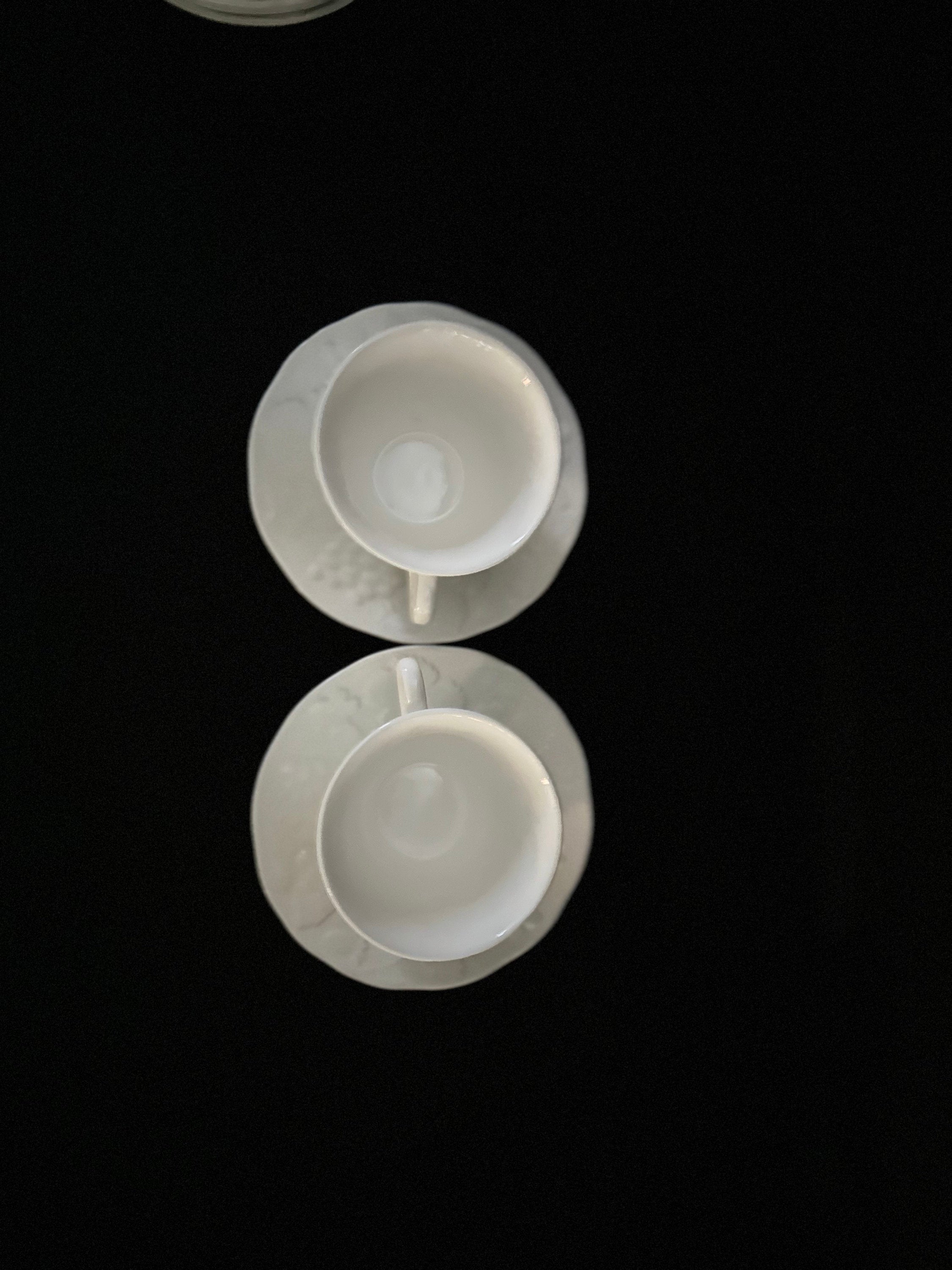 2 Wedgwood Strawberry and Vine Teacups and Saucers