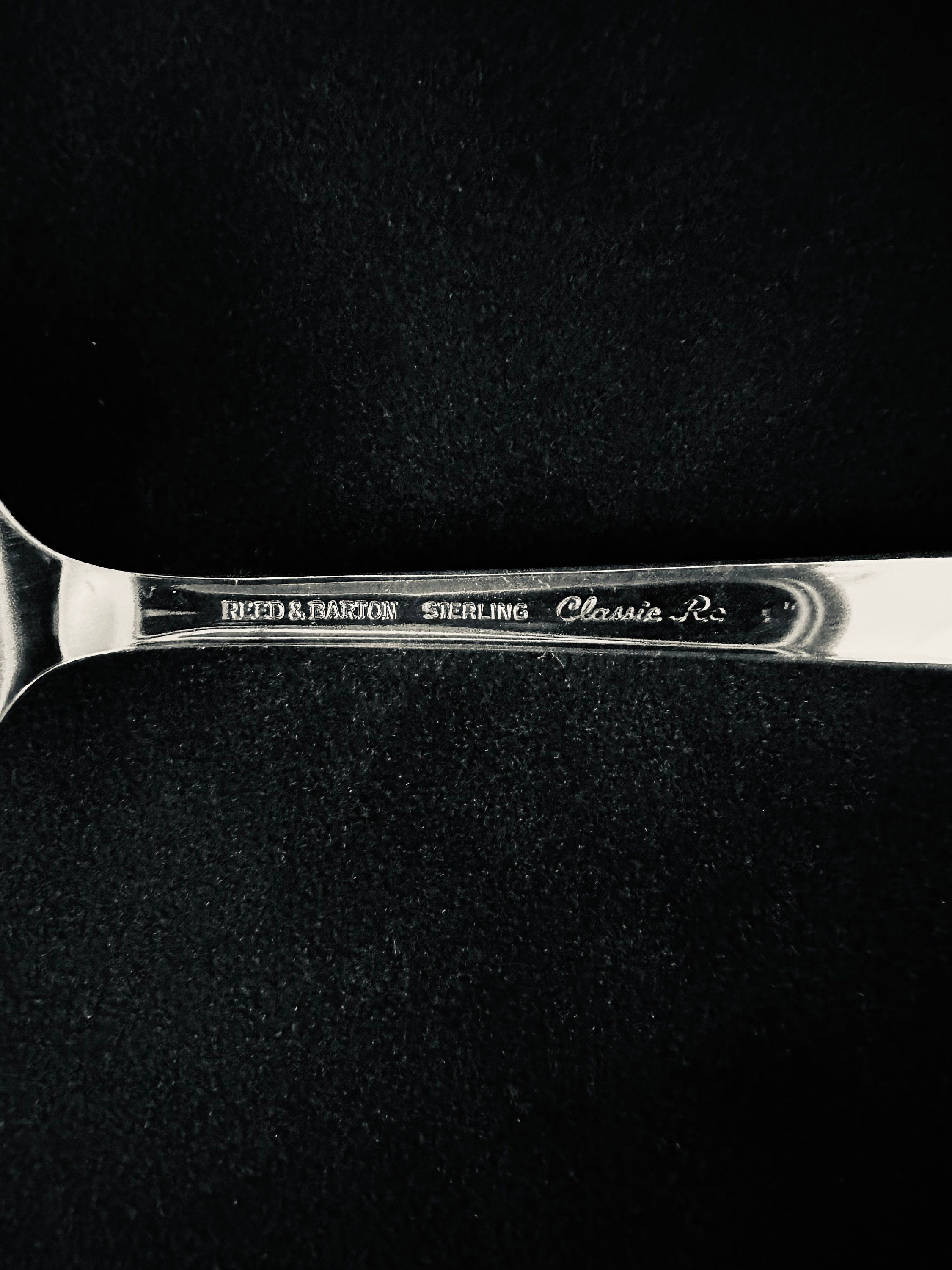 Reed and Barton Classic Rose Serving Fork