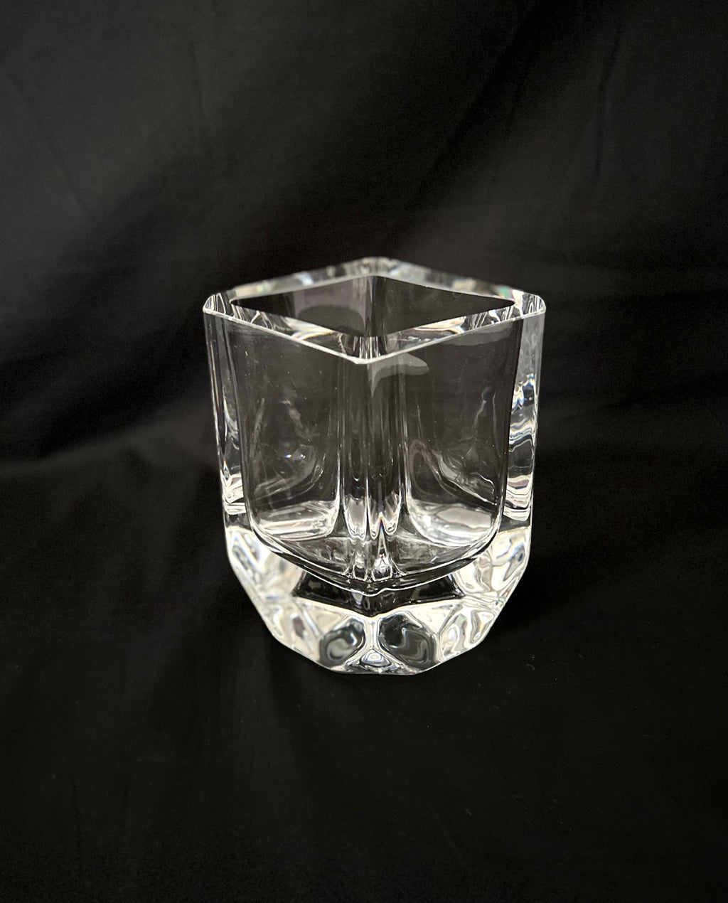 Artist Signed Kosta Boda Vase 7”