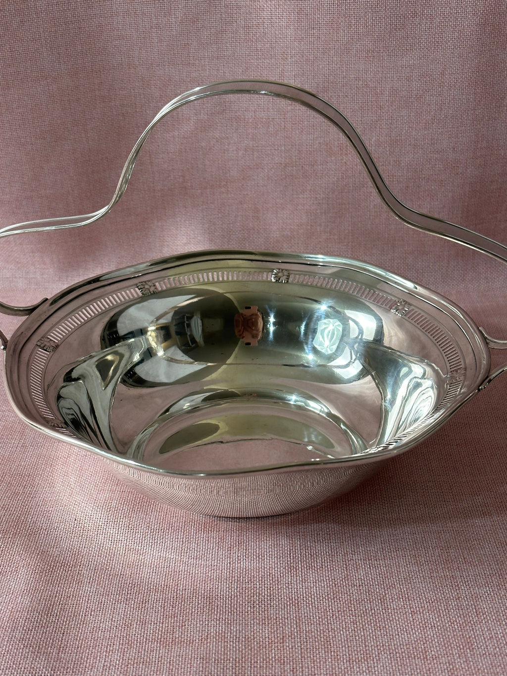 Sterling Silver Bride’s Basket