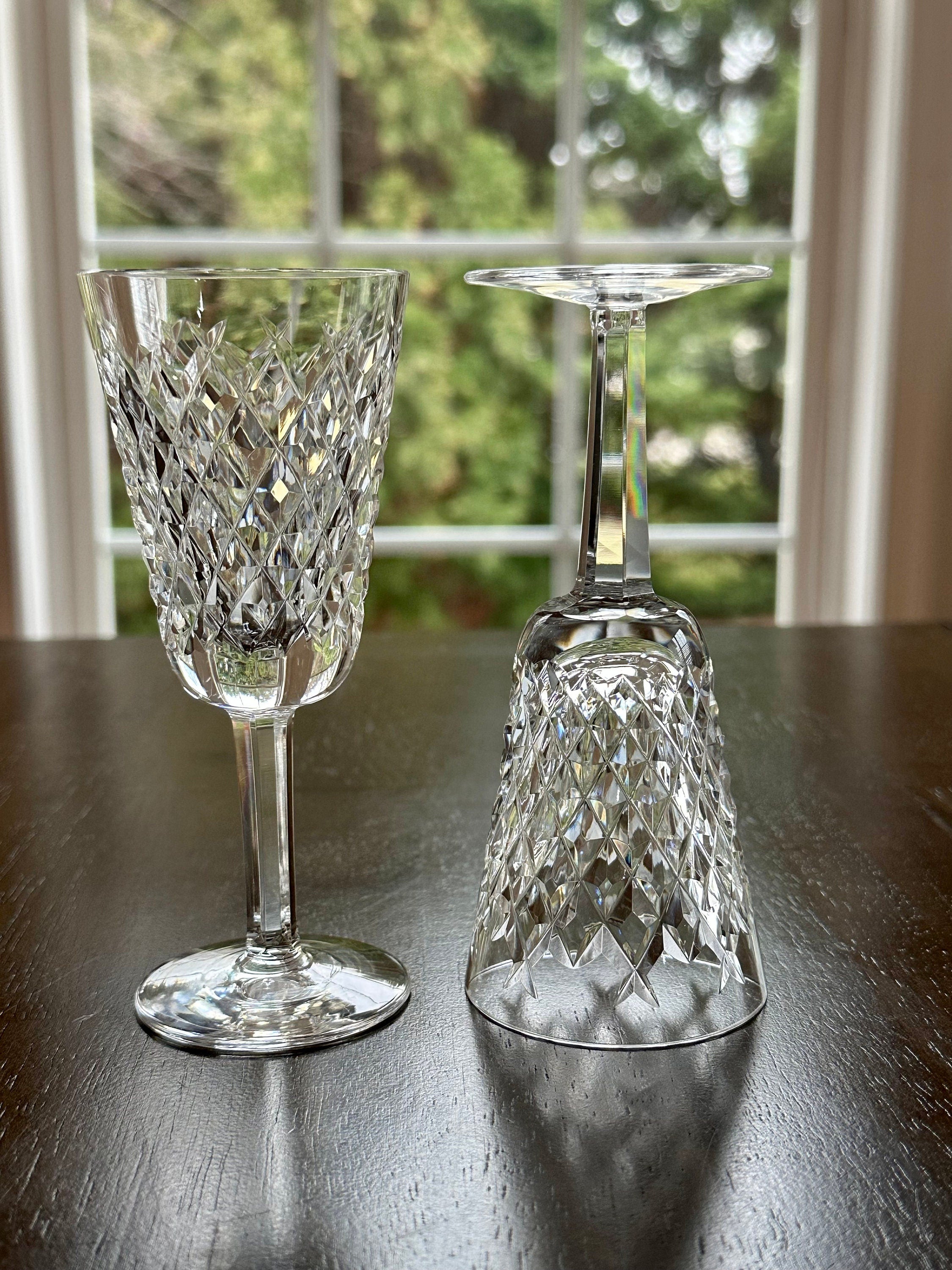2 Waterford Crystal Alana Sherry Glasses