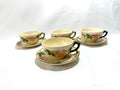 4 Franciscan Desert Rose Teacups