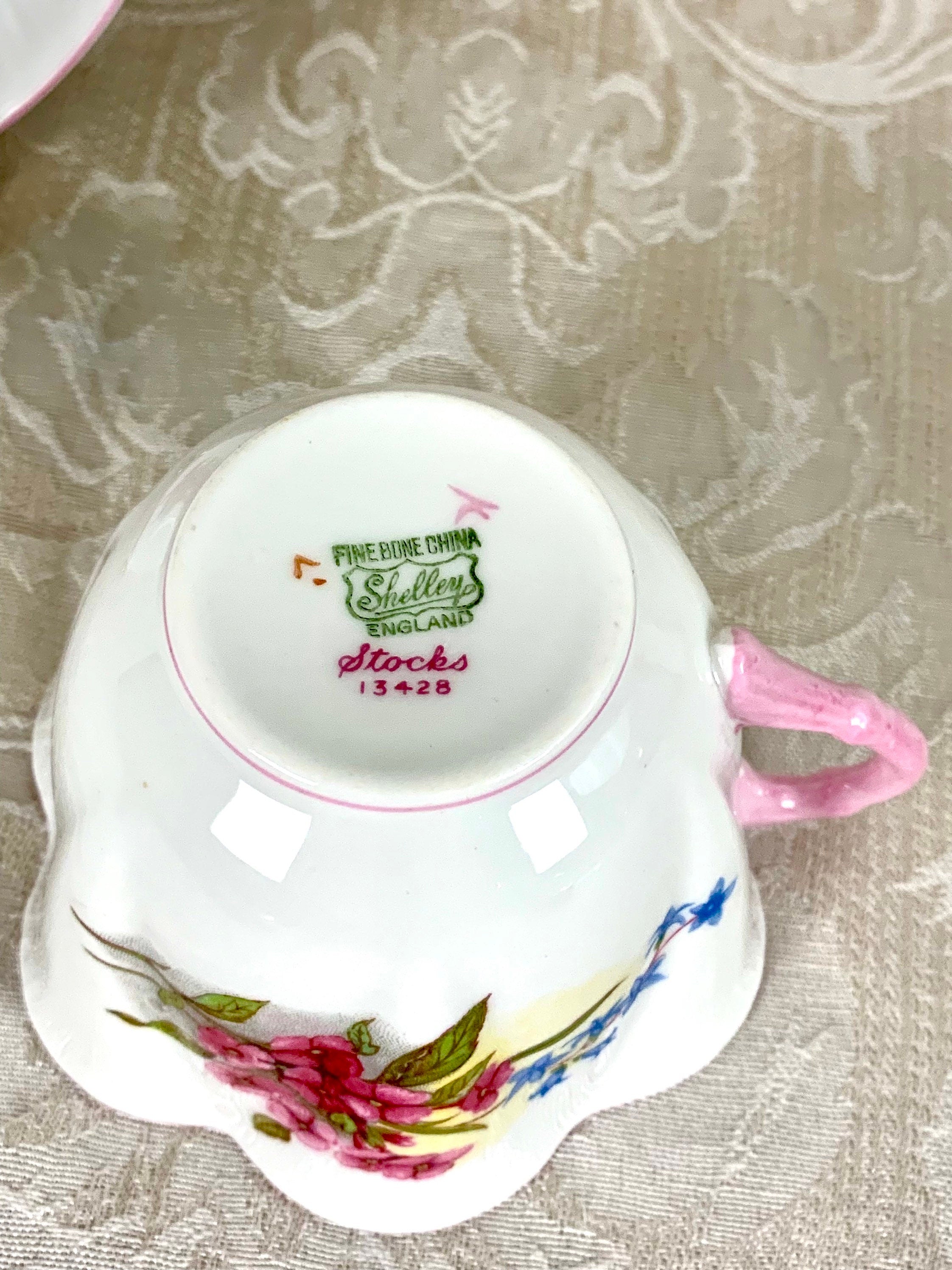 Shelley China Stocks Dainty Shape Teacup