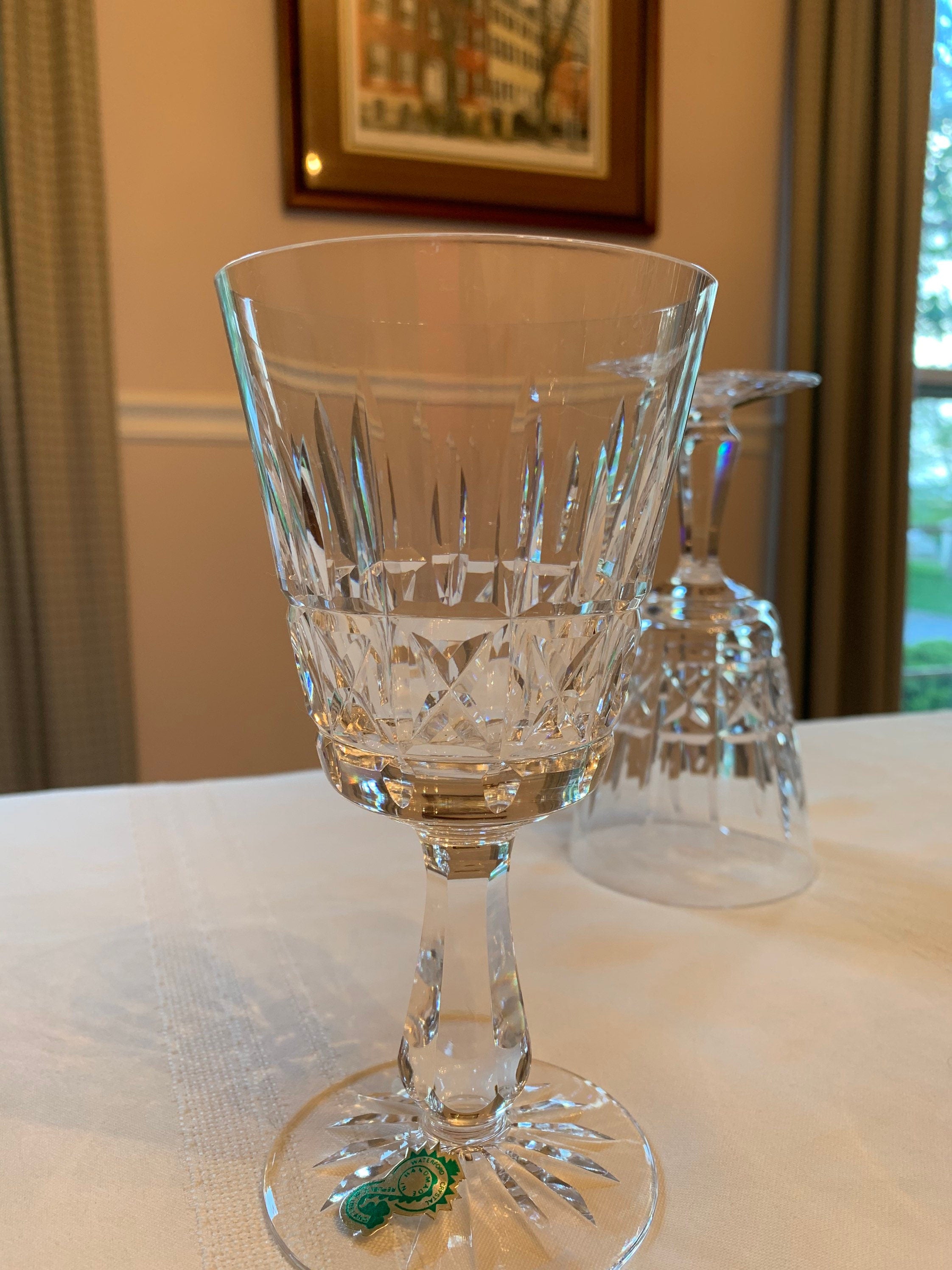 4 Waterford Kylemore Water Goblets