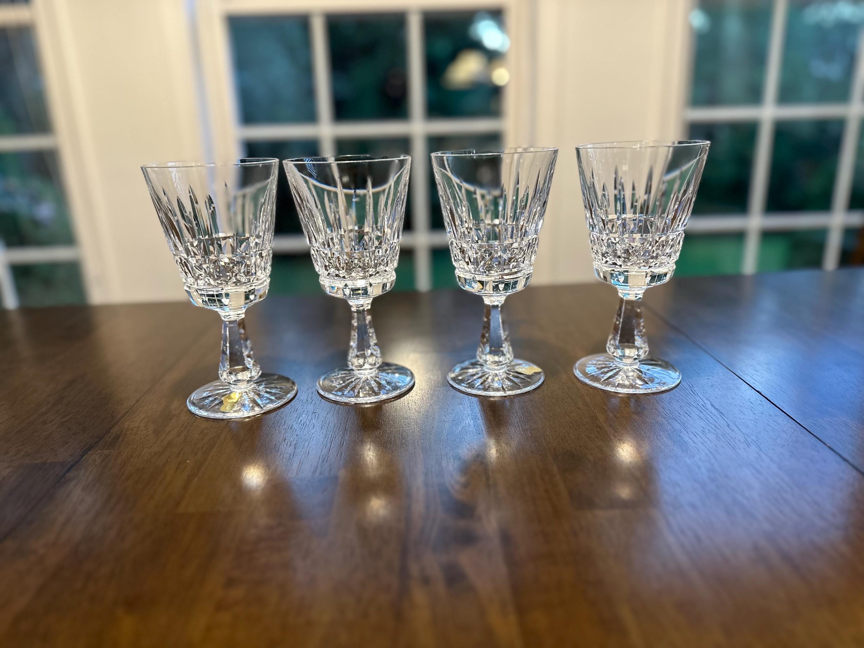 4 Waterford Kylemore Water Goblets