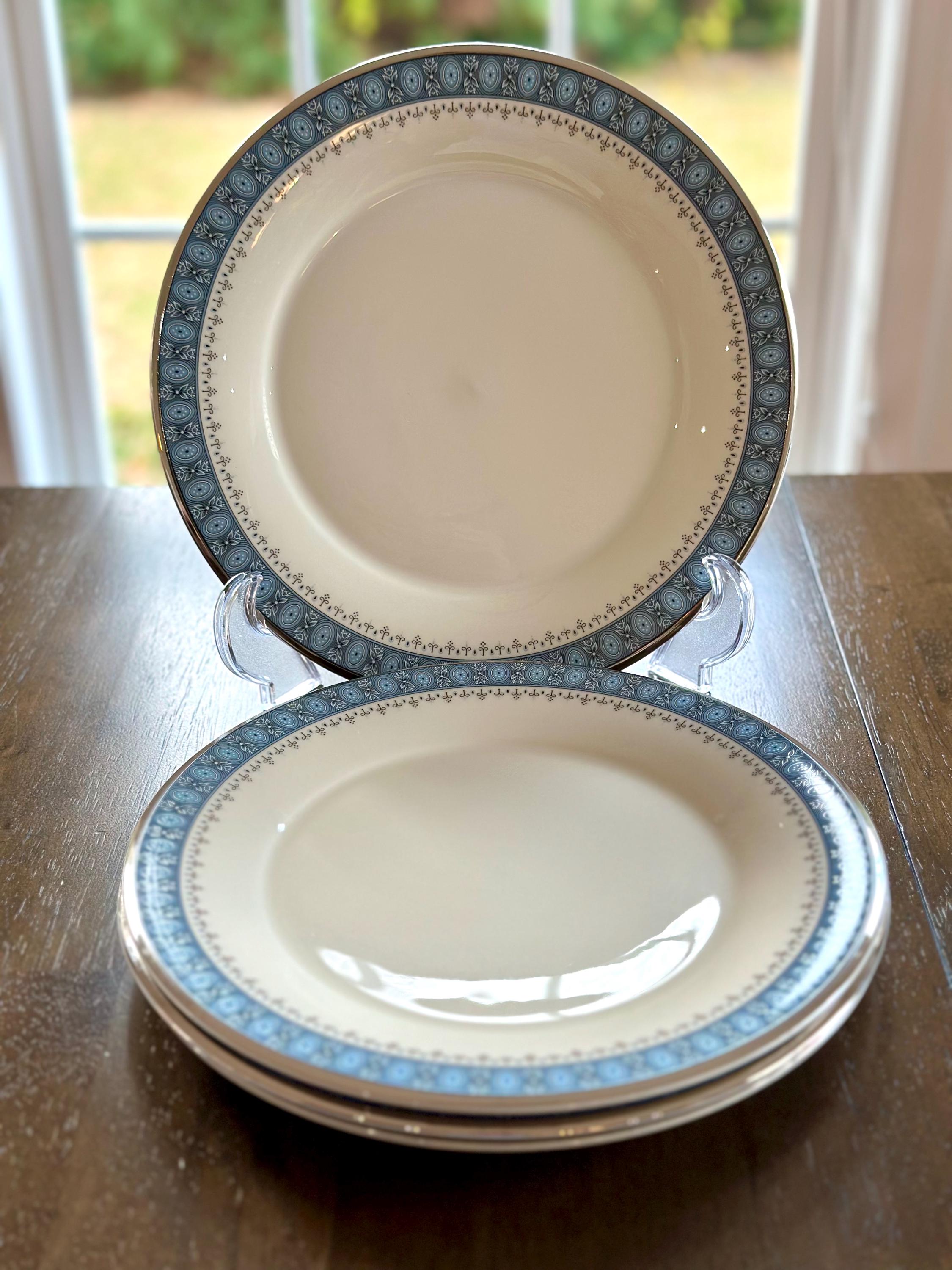 4 Gorham Kingsbury Dinner Plates