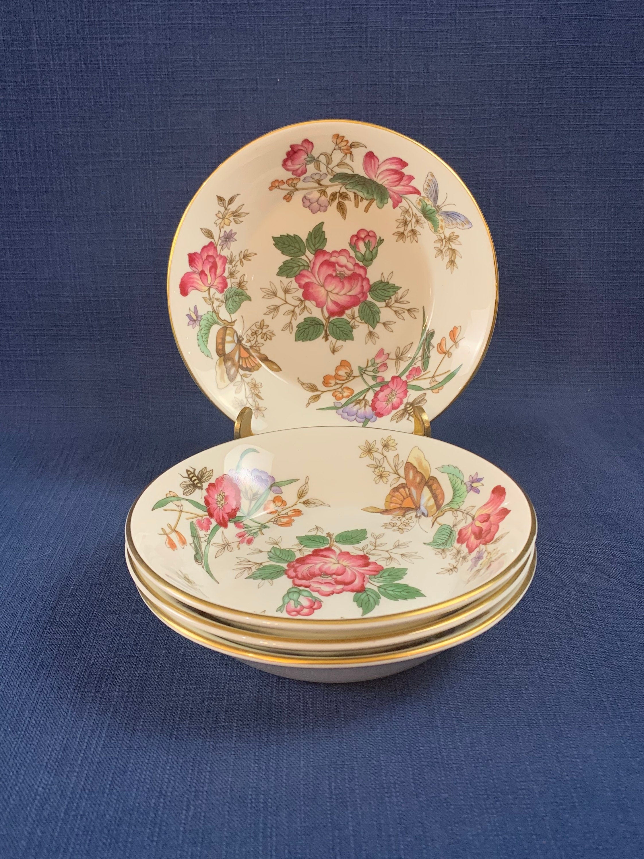 4 Wedgwood Charnwood Fruit Bowls