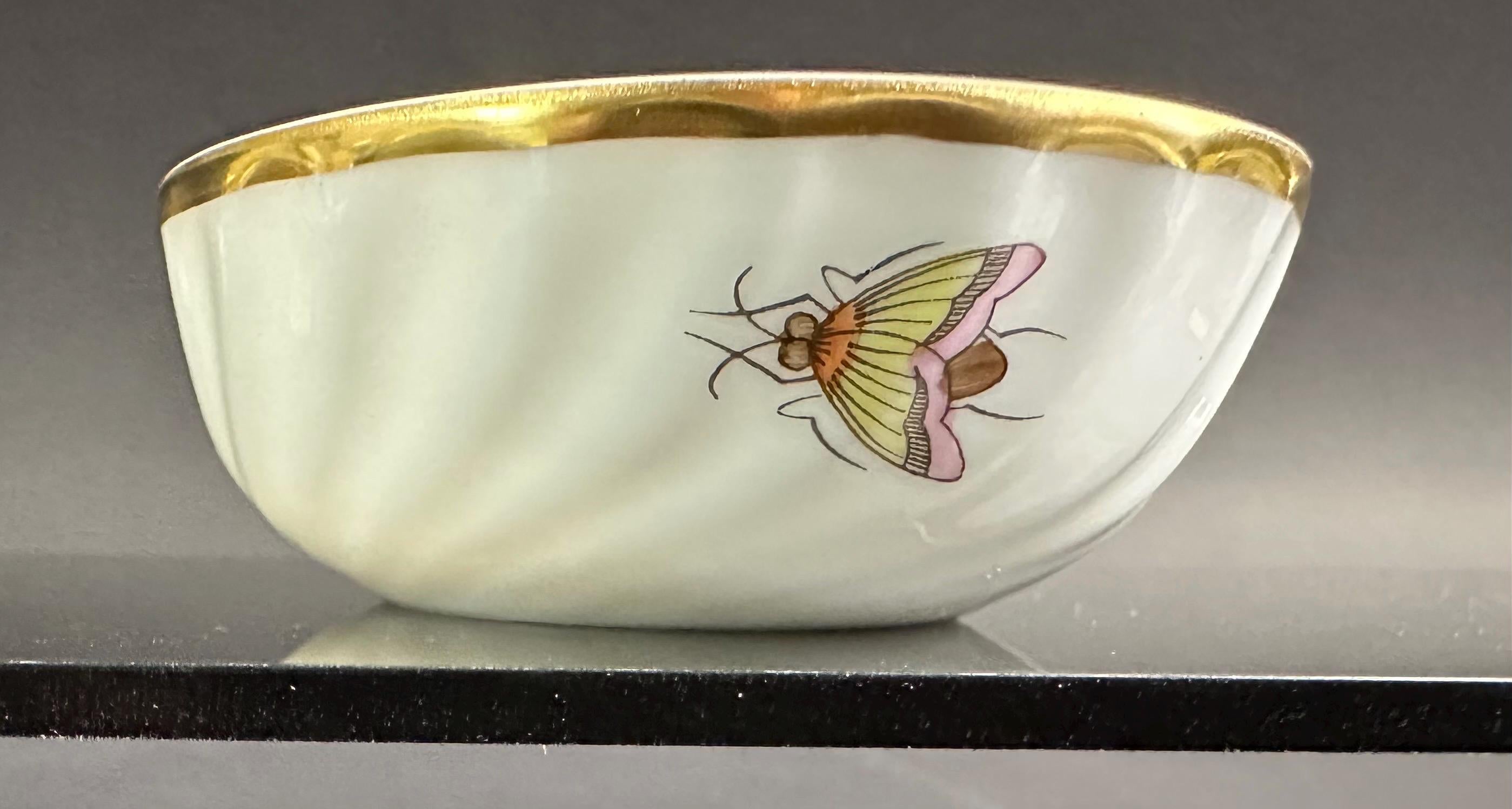 Herend Rothchilds Bird Trinket Box