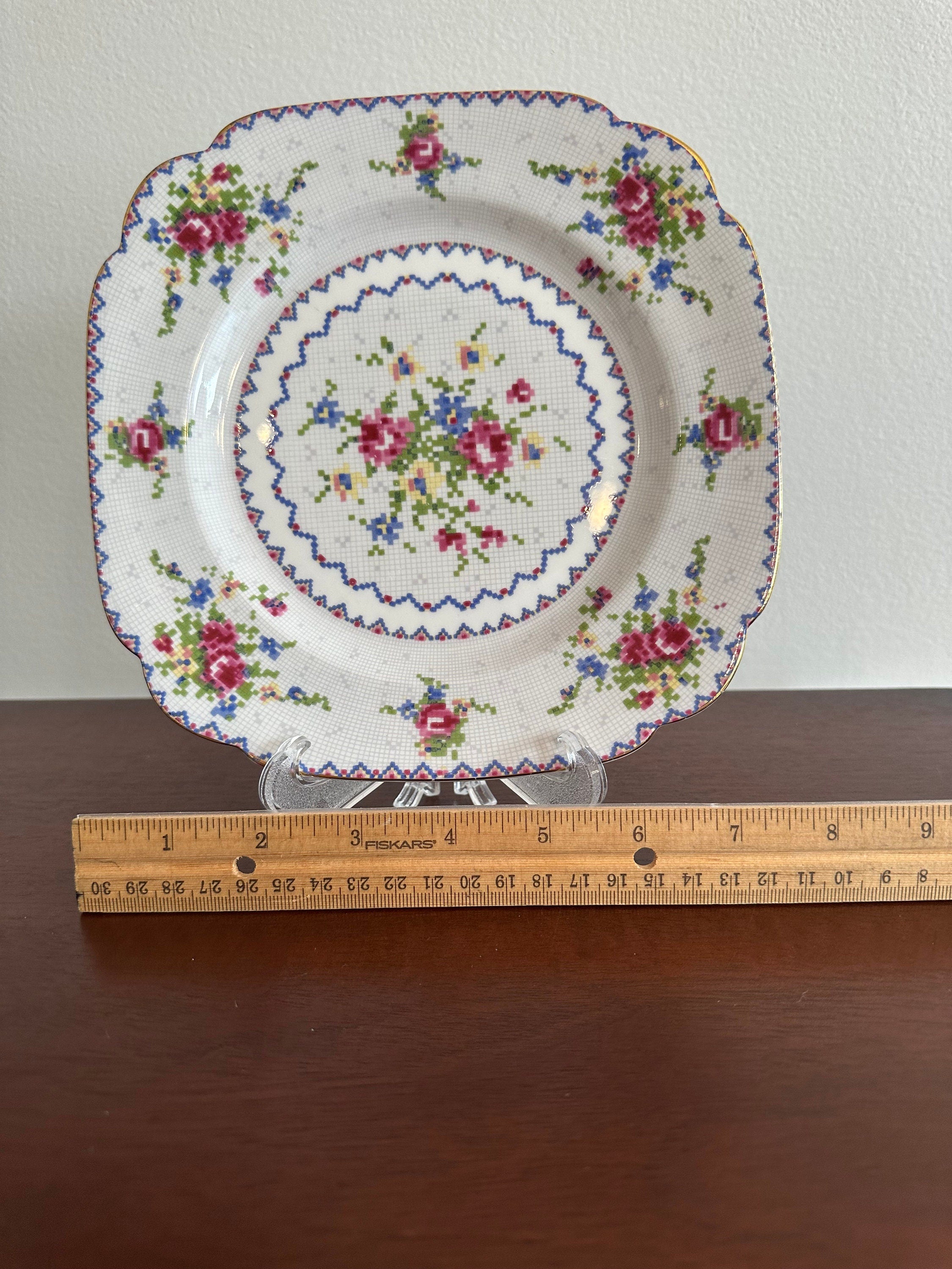 Royal Albert Petite Point Cake Plate