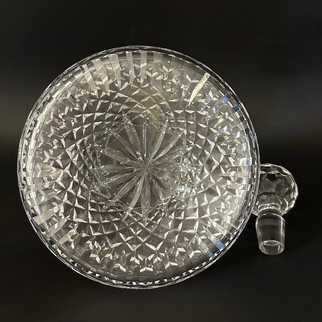 Waterford Crystal Ships Decanter & Stopper Alana Pattern