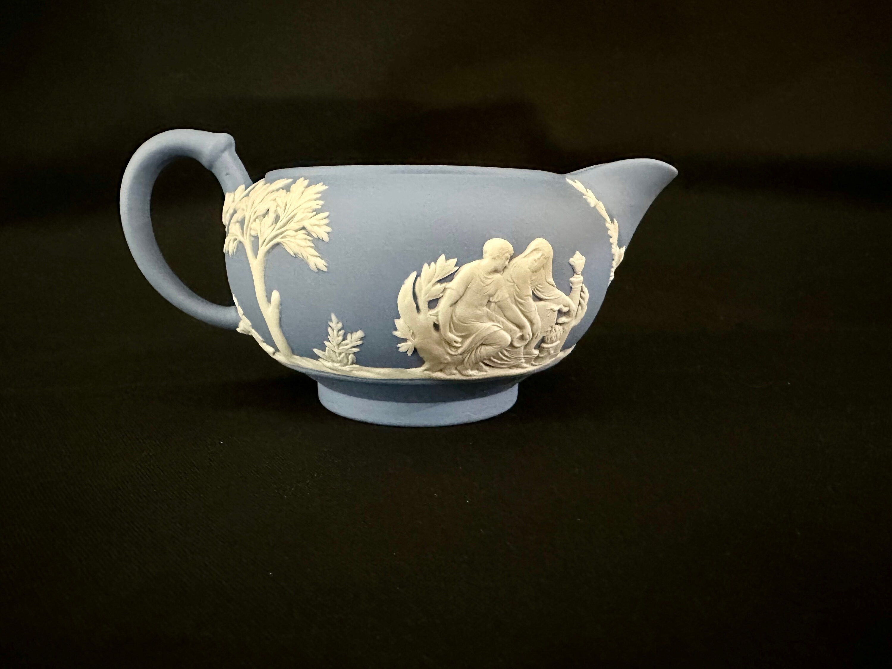 Vintage Wedgwood Cream on Lavender Creamer