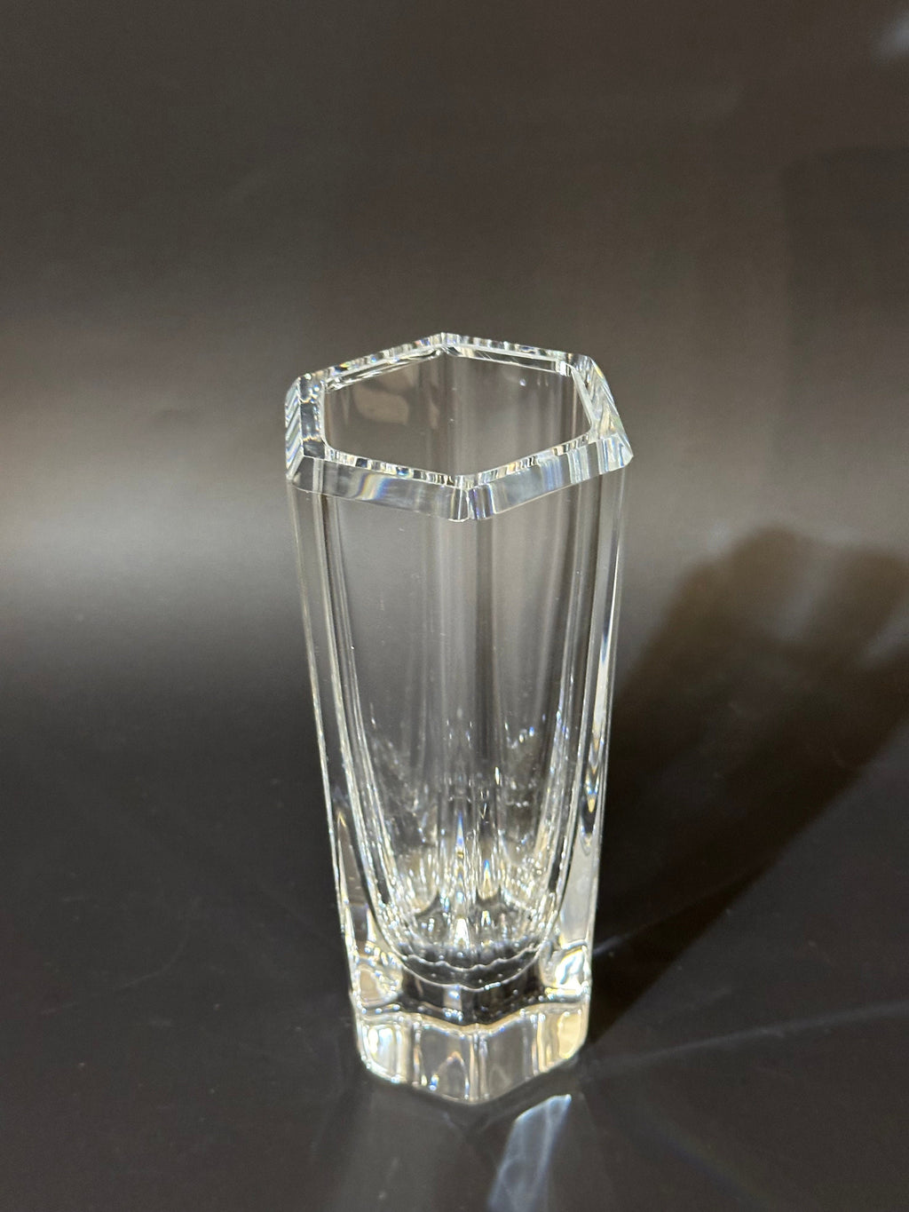 Kosto Boda Hexagon Shaped Vase