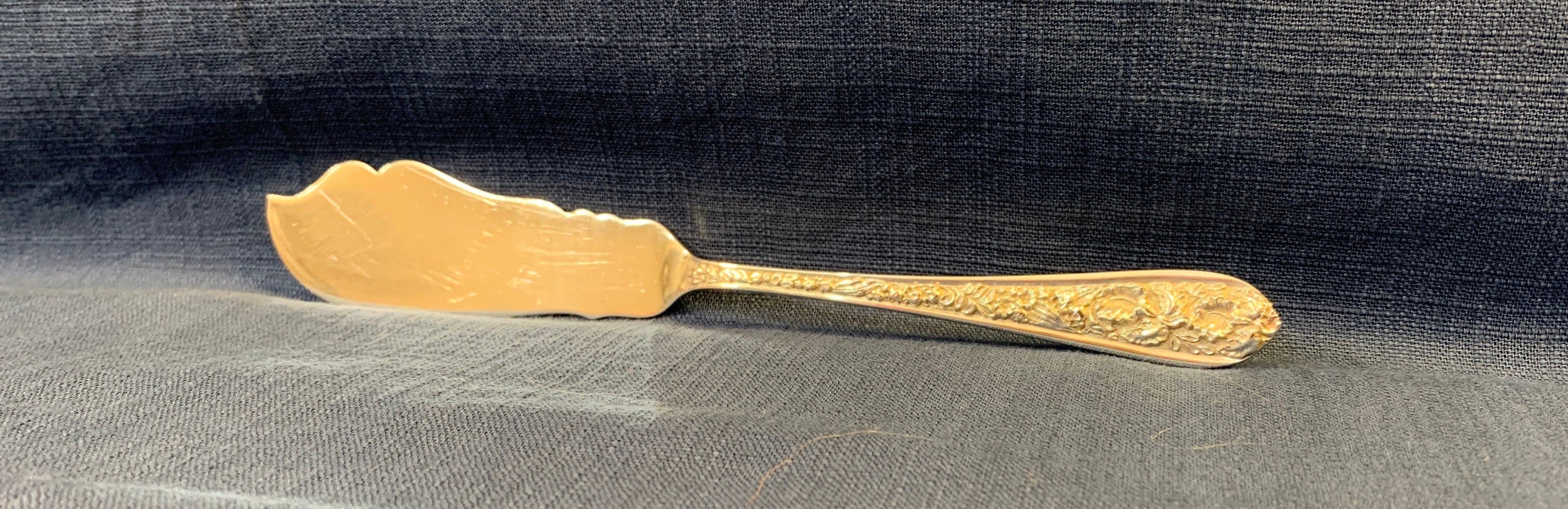 Stieff Corsage Sterling Master Butter Knife