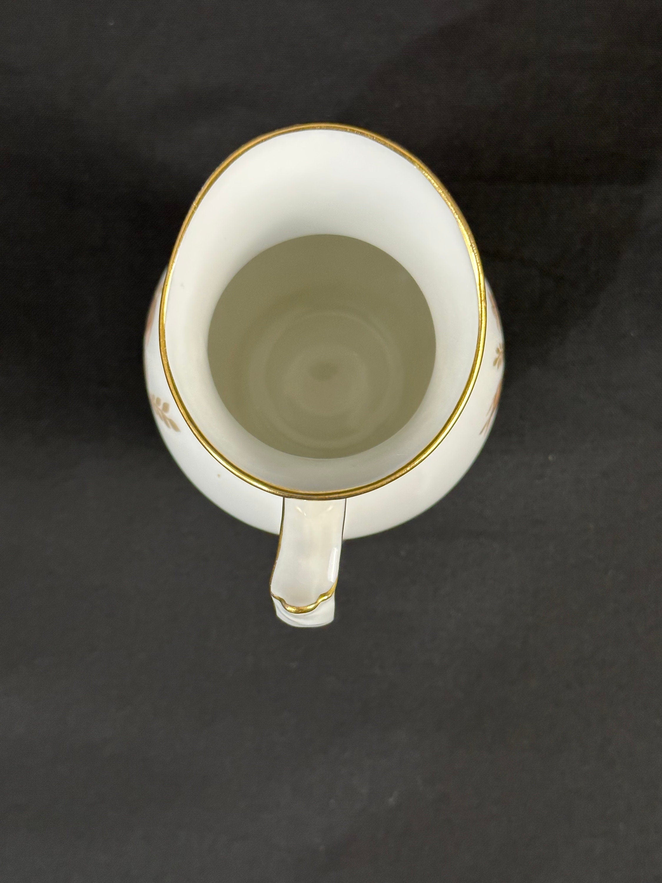 Royal Copenhagen Brown Rose Creamer