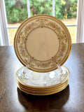 6 Lenox Castle Garden Bread Plates