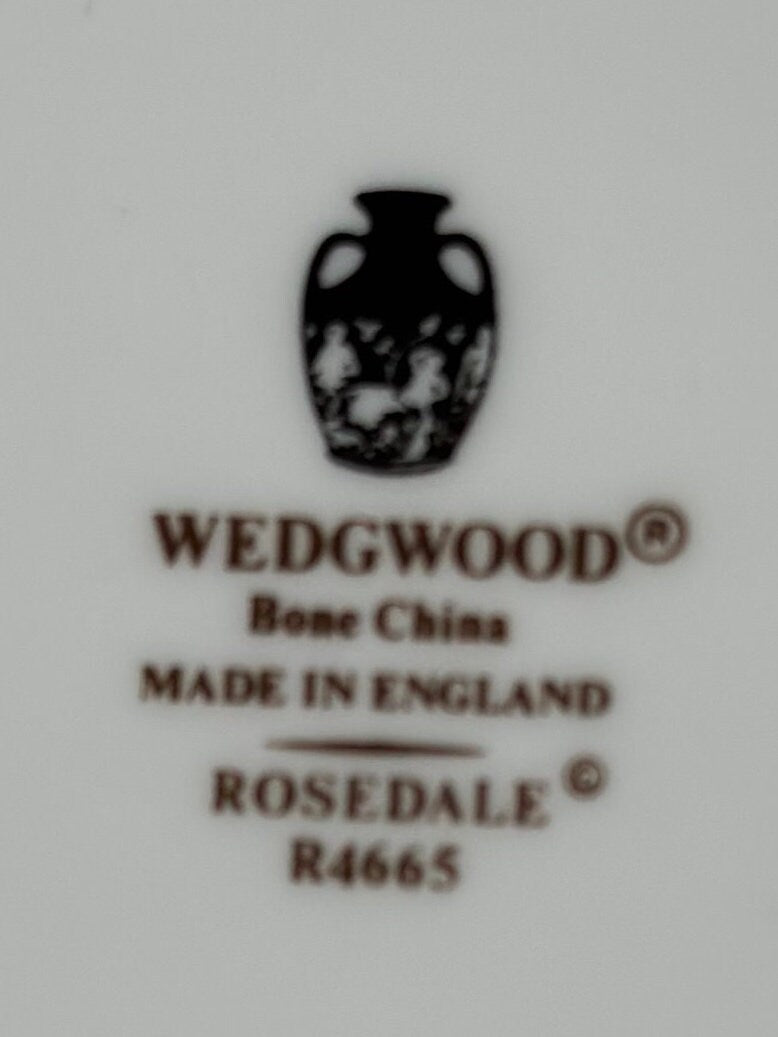 Wedgwood “Rosedale “ Gravey BoatWith Underplate
