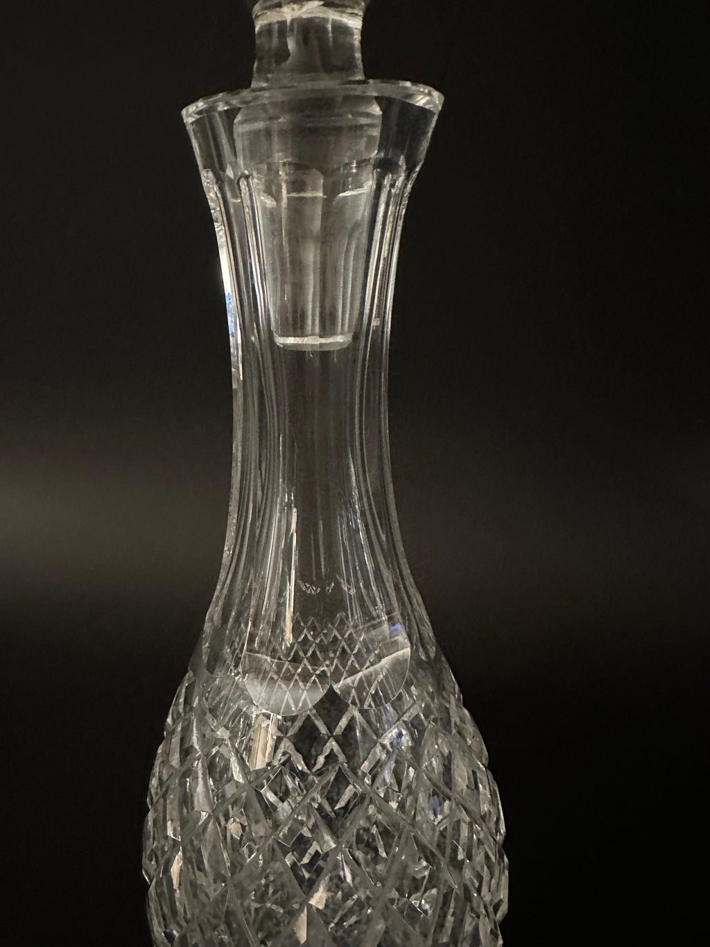 Waterford Crystal Decanter & Stopper  Comeragh Cut