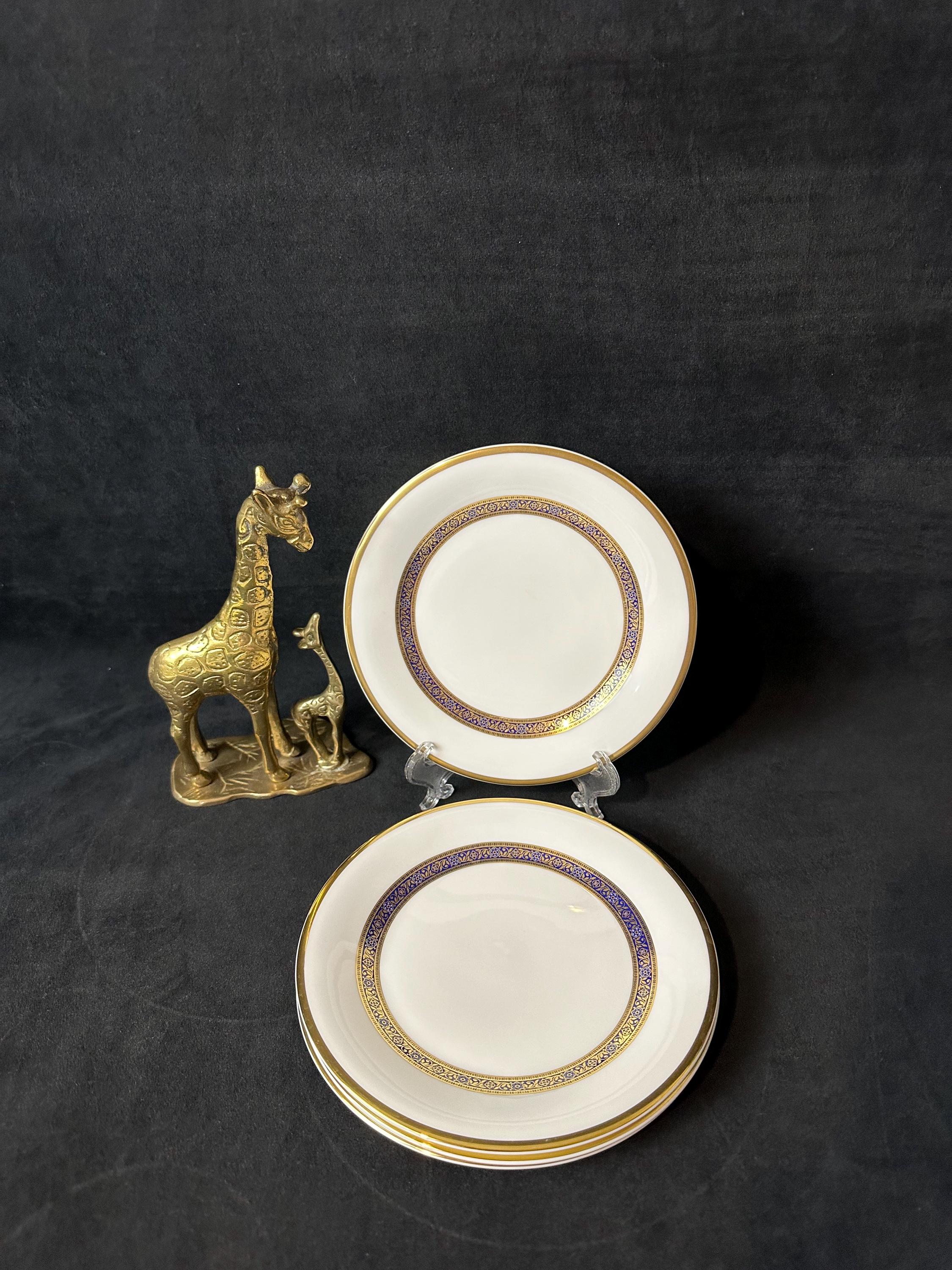4 Royal Doulton Harlow Bread Plates