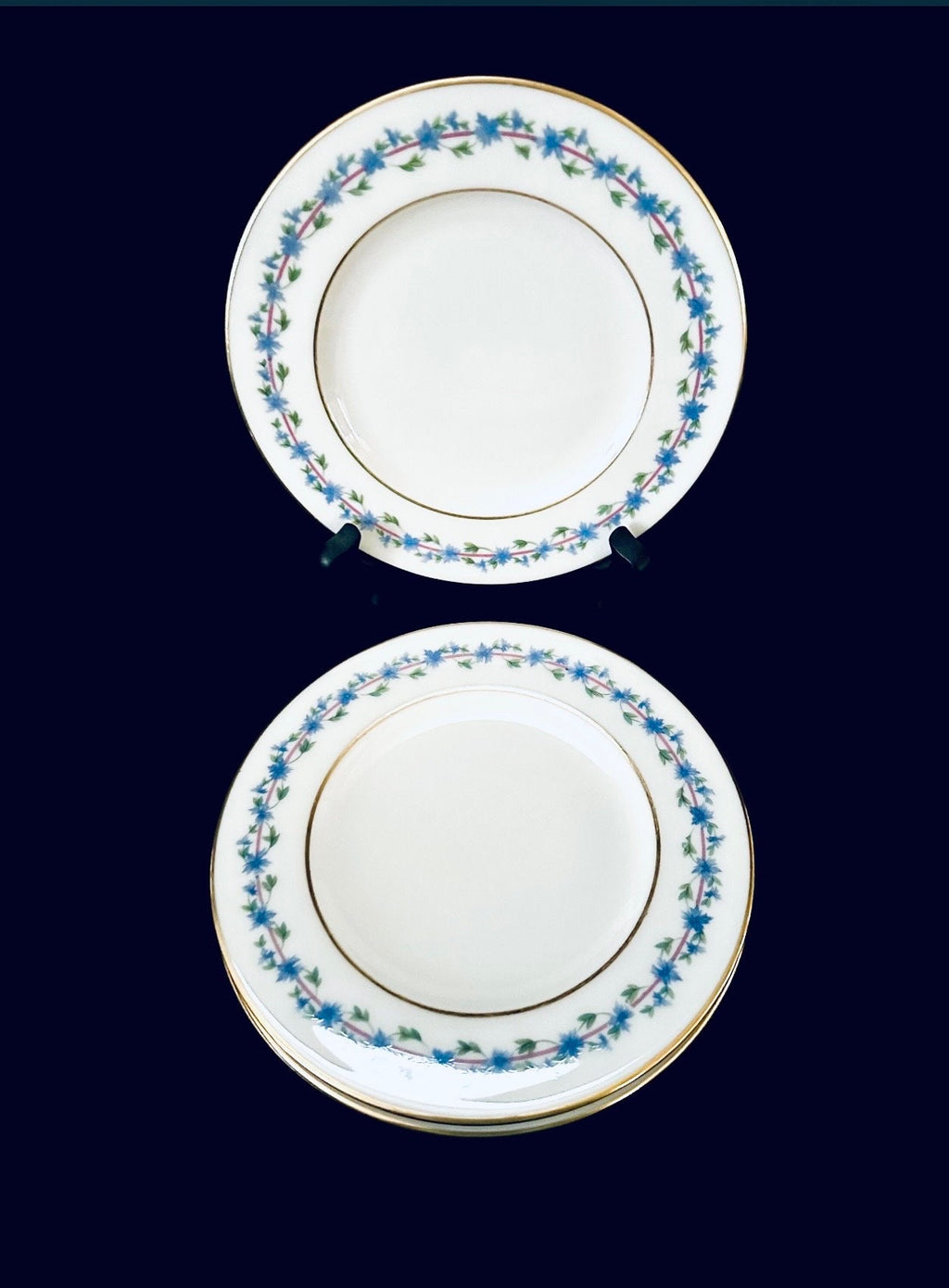 4 Lenox Caprice Bread Plates