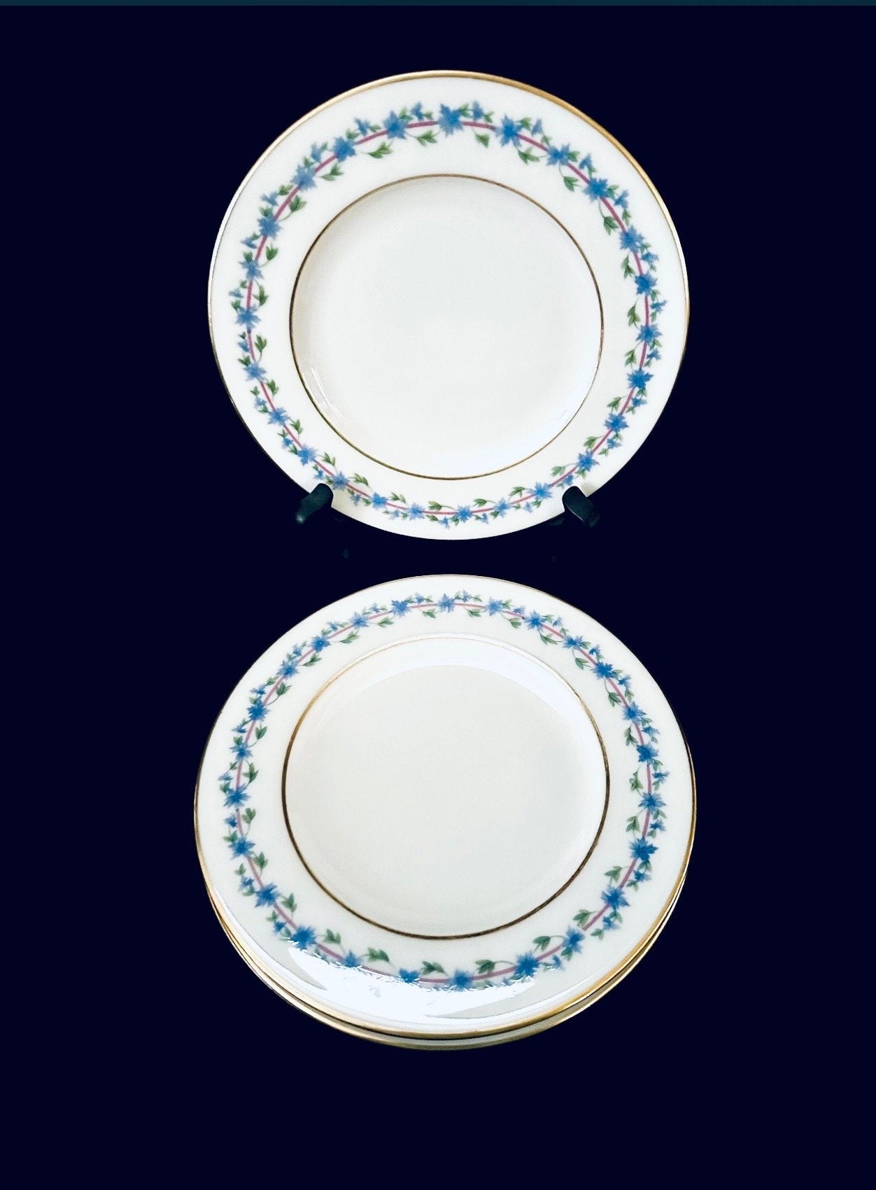 4 Lenox Caprice Bread Plates