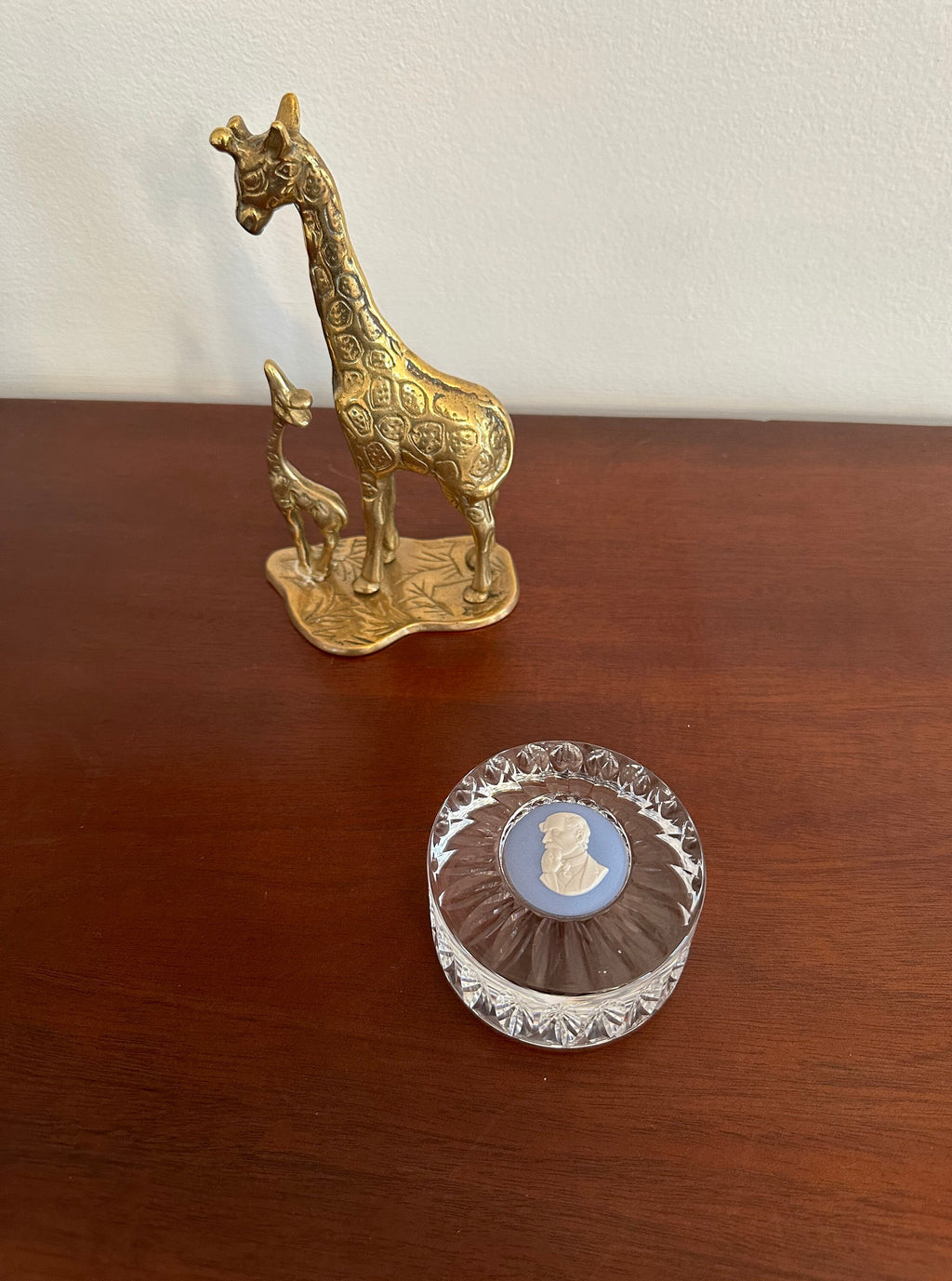 Wedgwood Charles Dickens Crystal Paperweight