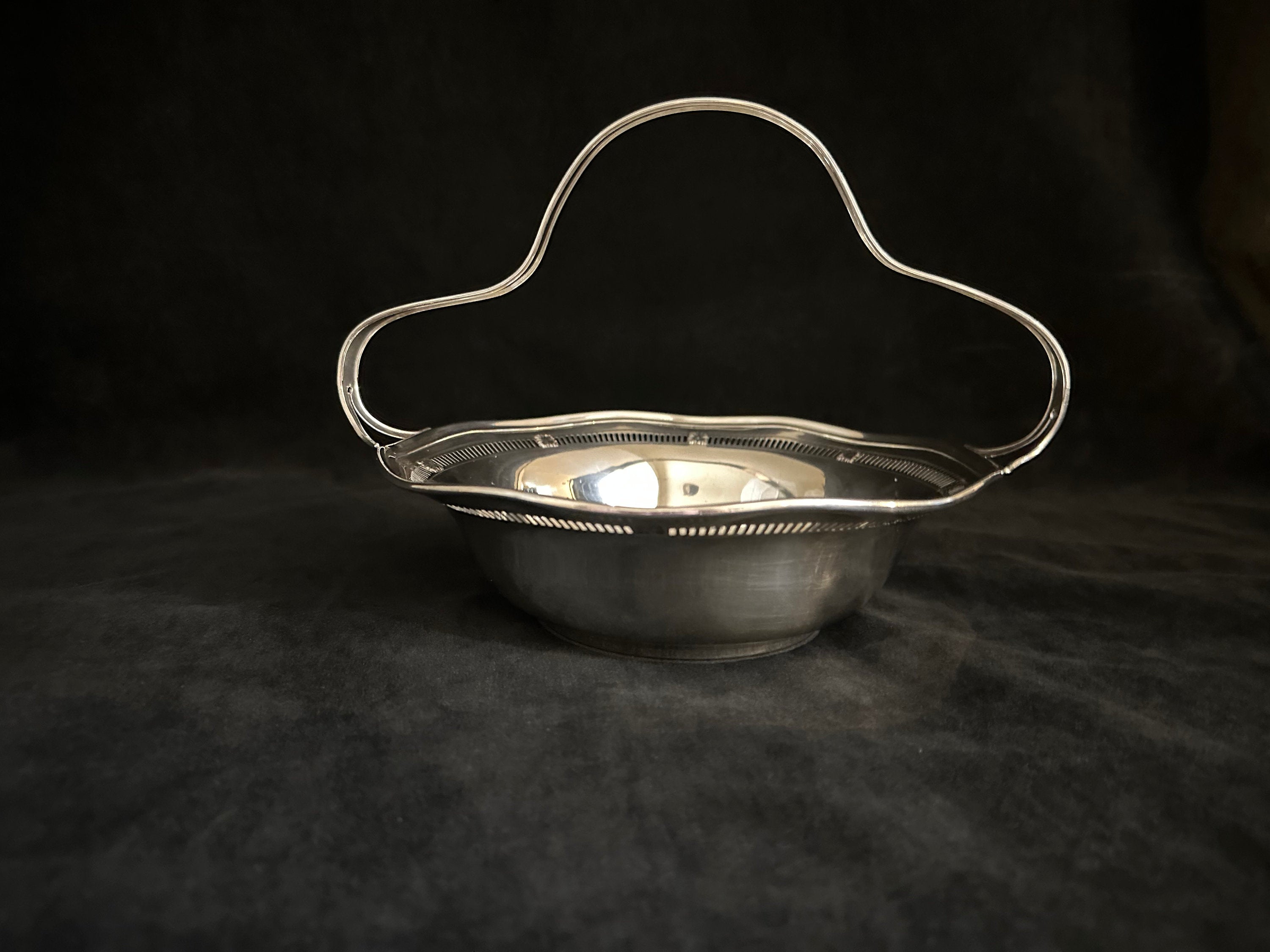 Sterling Silver Bride’s Basket