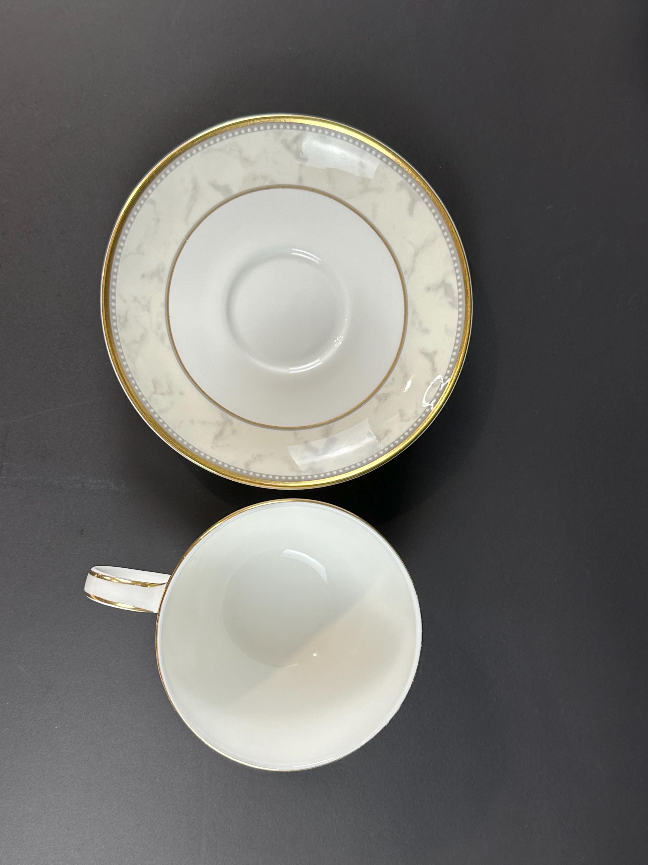 4 Royal Doulton Naples Teacups and Saucers