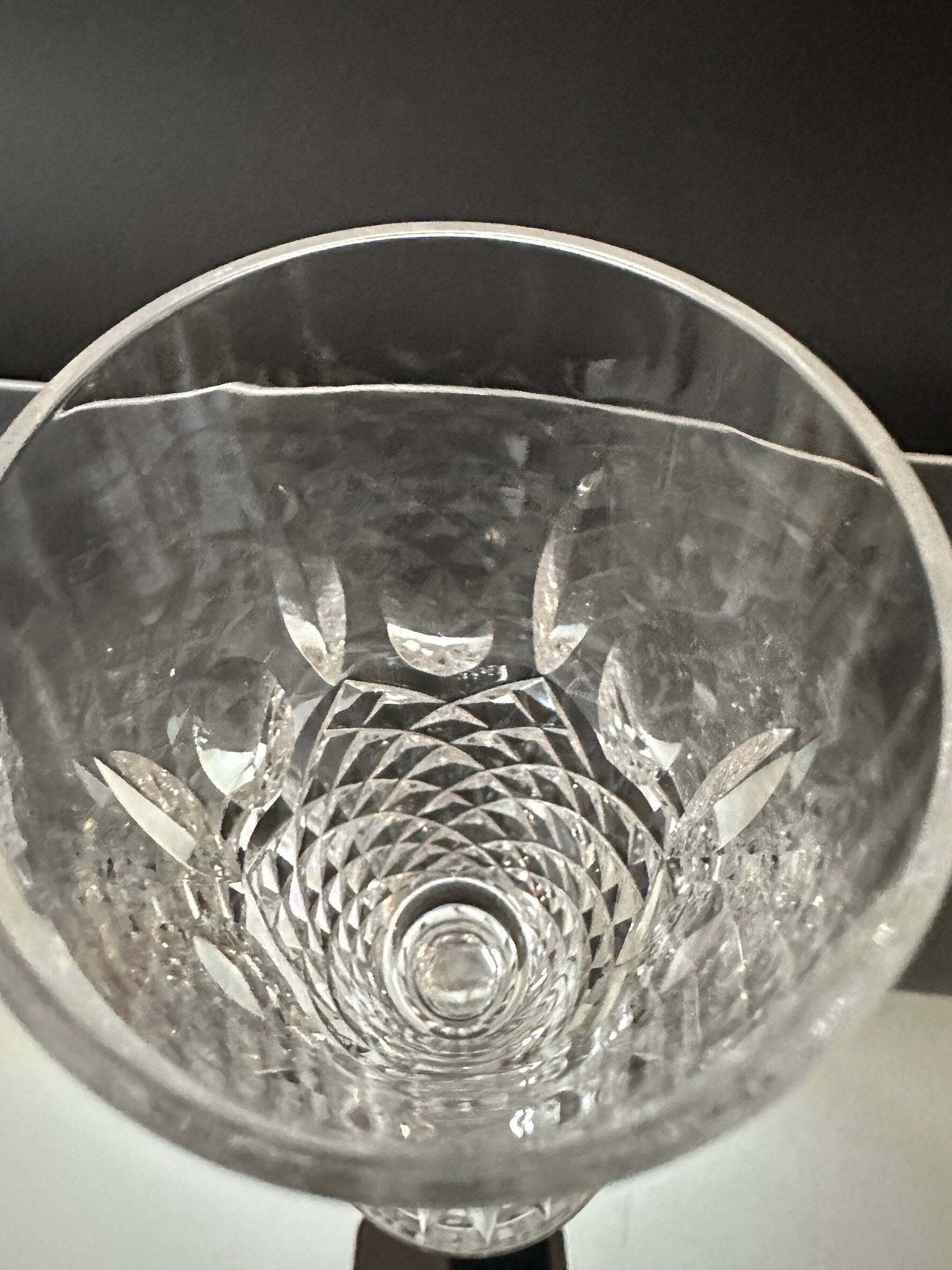 Two Waterford Crystal Kenmare Champagne Flutes