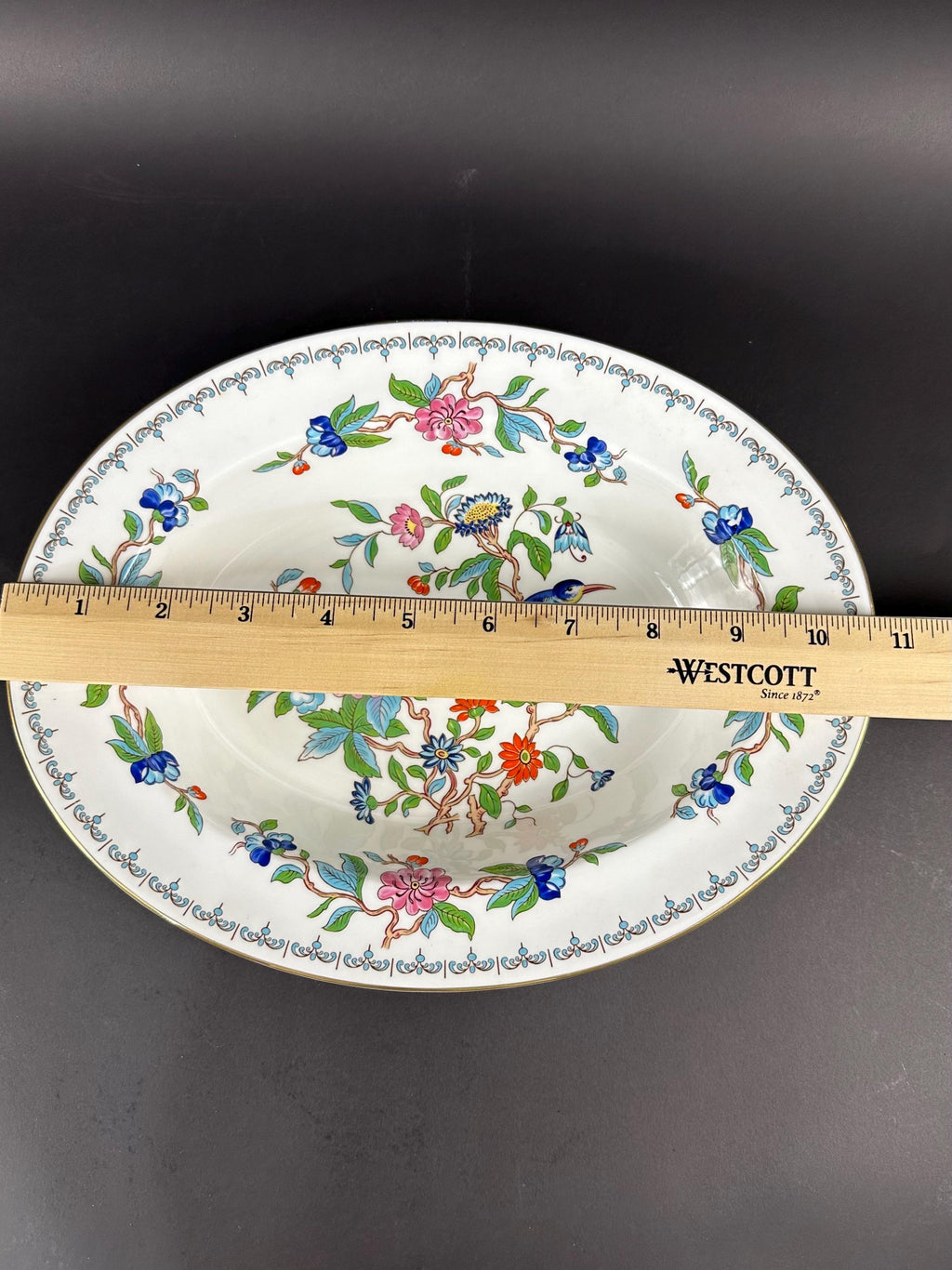 A 10 3/4” Aynsley Pembroke  Oval Serving Bowl