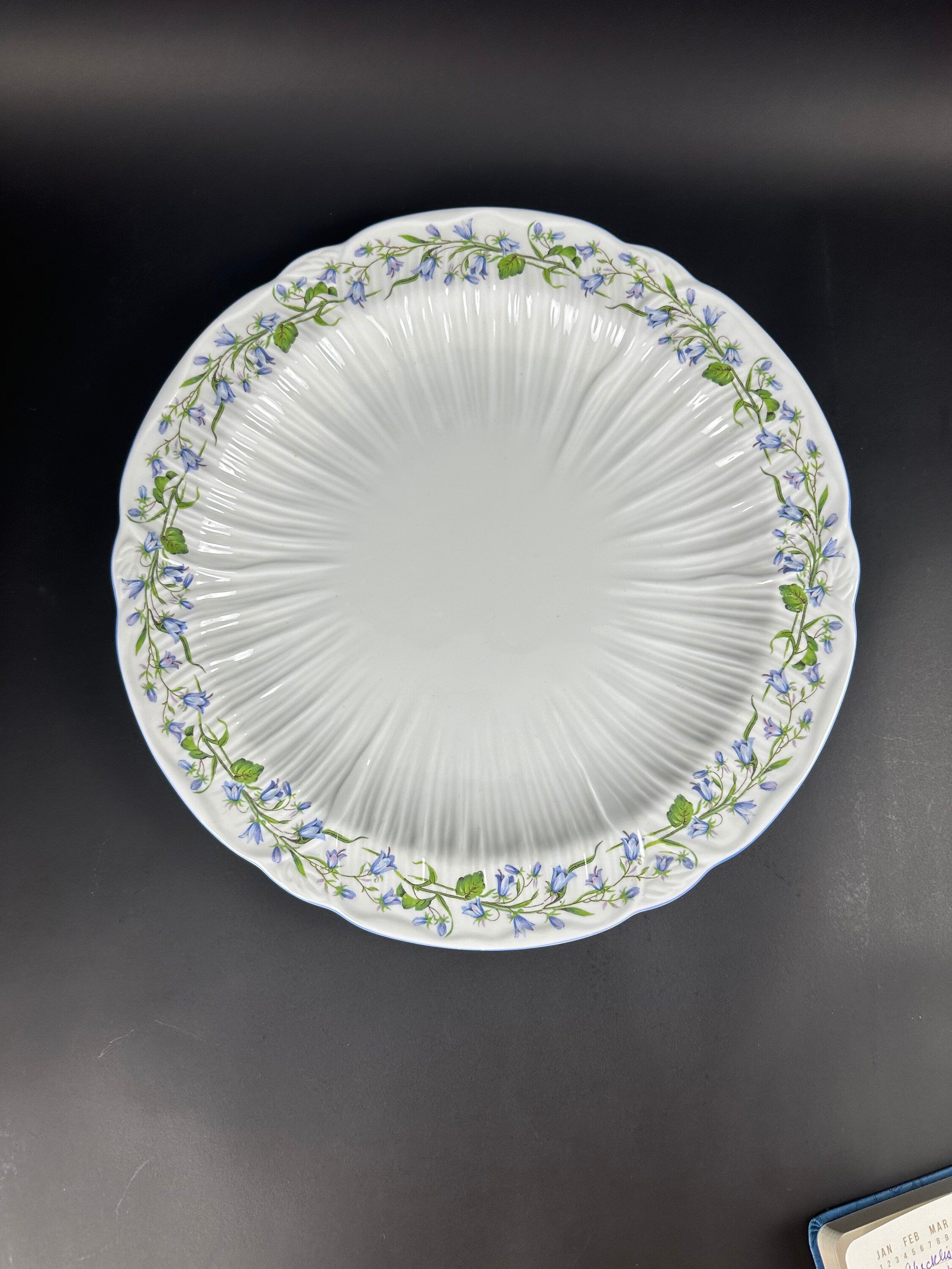 Shelley Harebell Chop Plate Round Platter Serving Tray