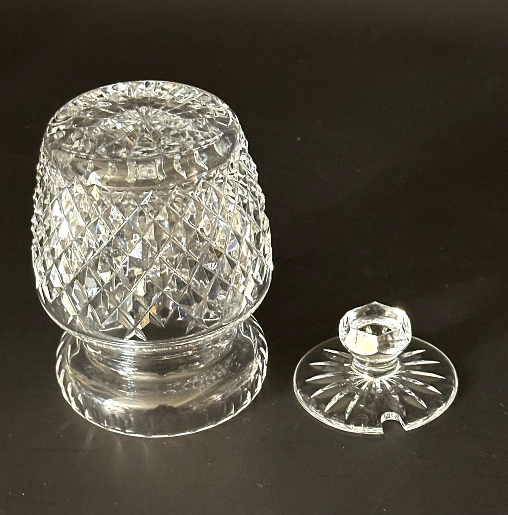 Waterford Crystal Jam / Jelly Jar in “Alana”  Pattern