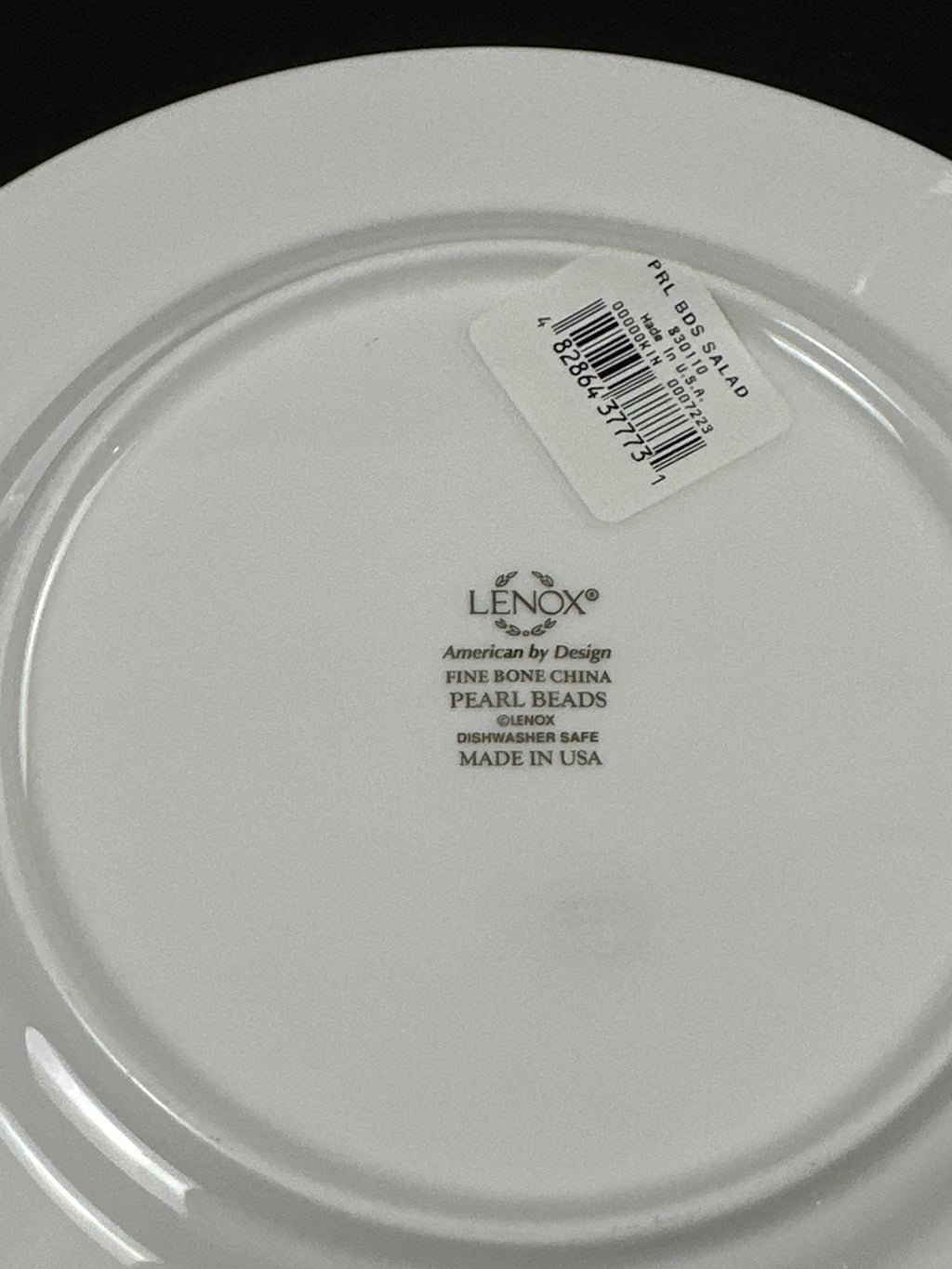 3 Kate Spade Pearl Beads Salad Plates