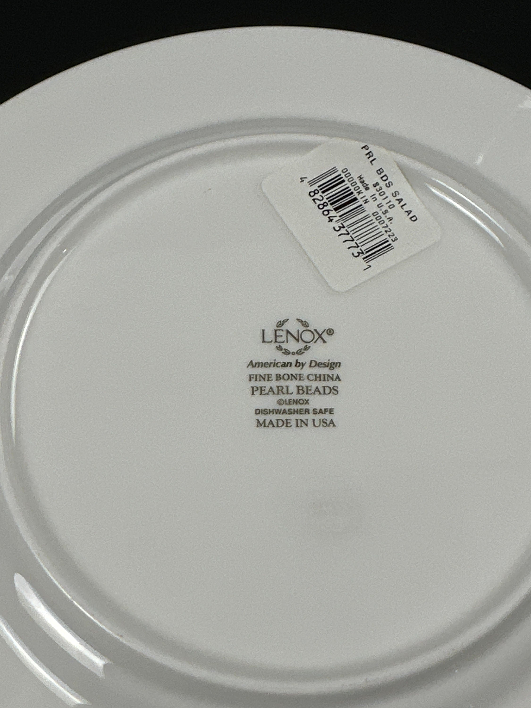 3 Kate Spade Pearl Beads Salad Plates