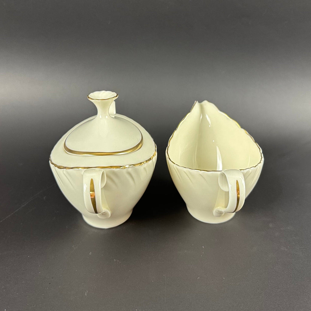 Lenox “Laurent “ Creamer and Sugar Bowl