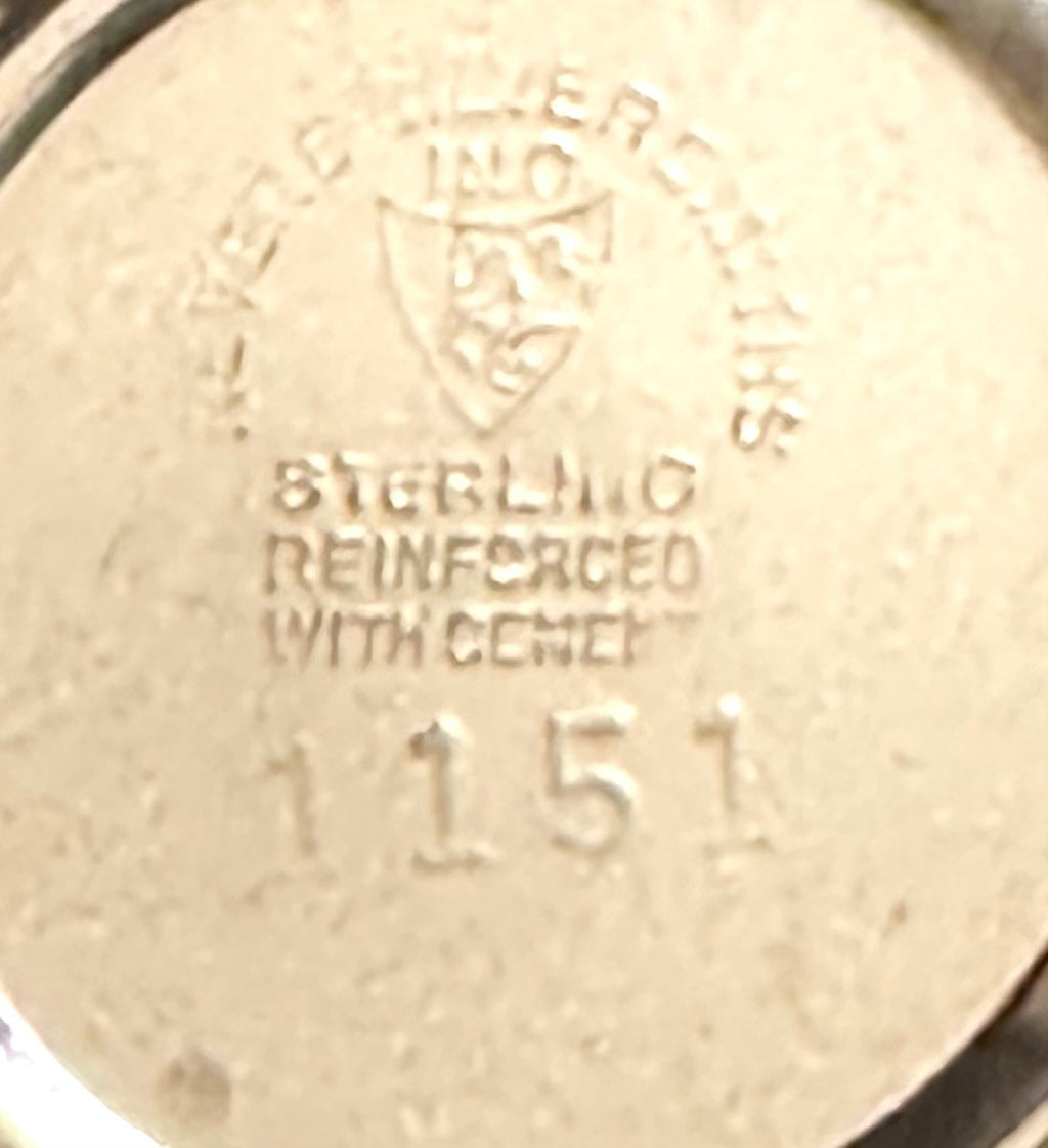 Revere Silversmith Salt and Pepper Shakers