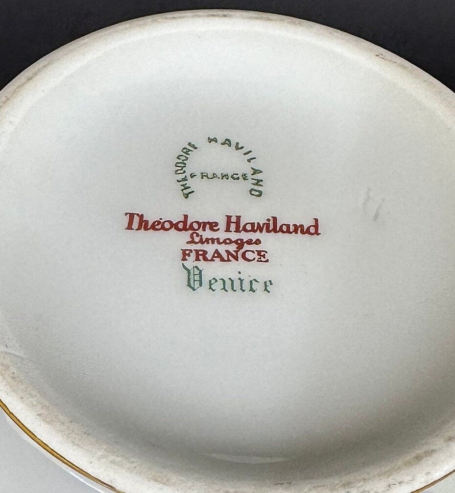 Haviland Venice Antique Covered Serving Bowl