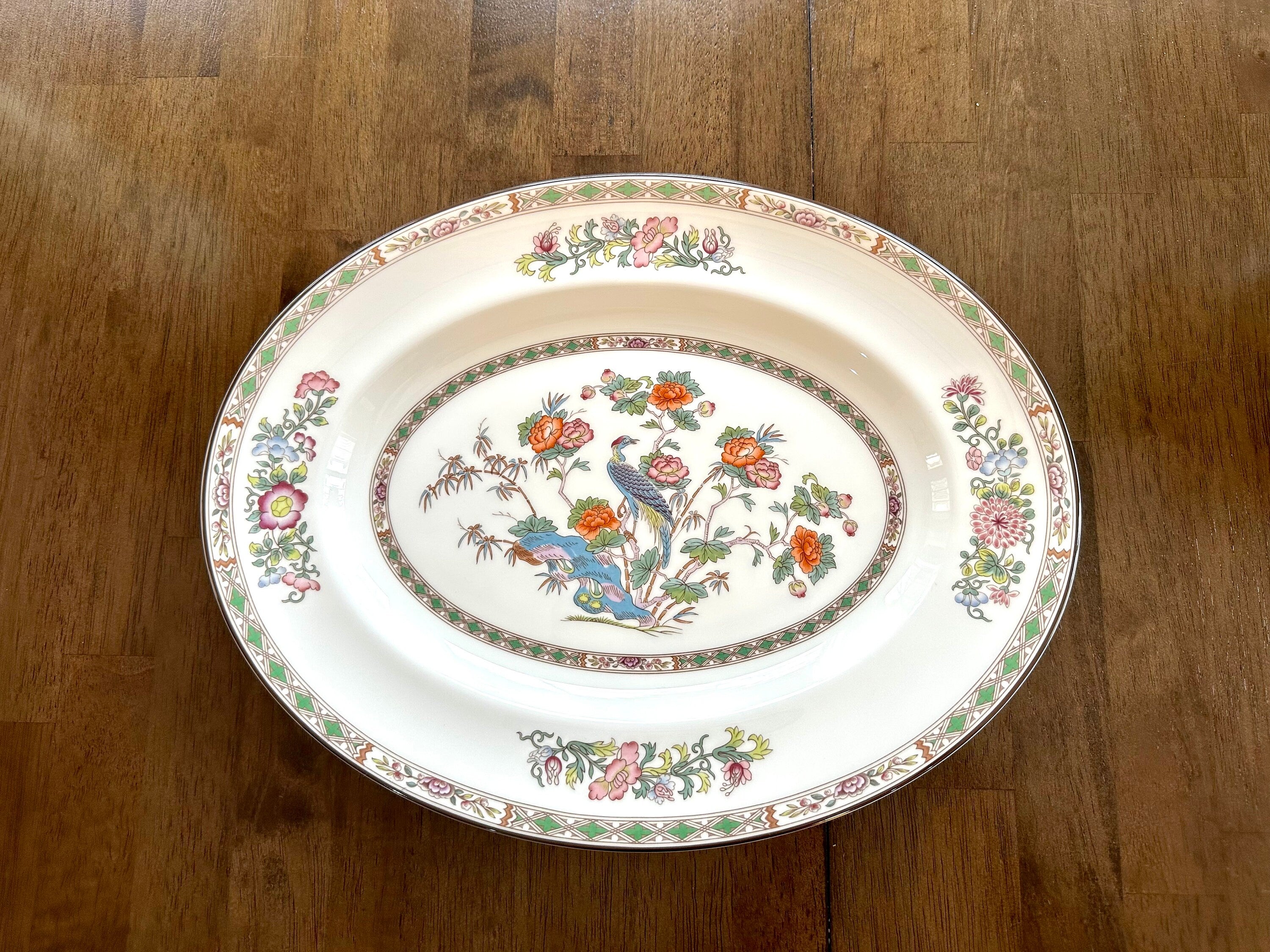 Wedgwood Kutani Crane Platter