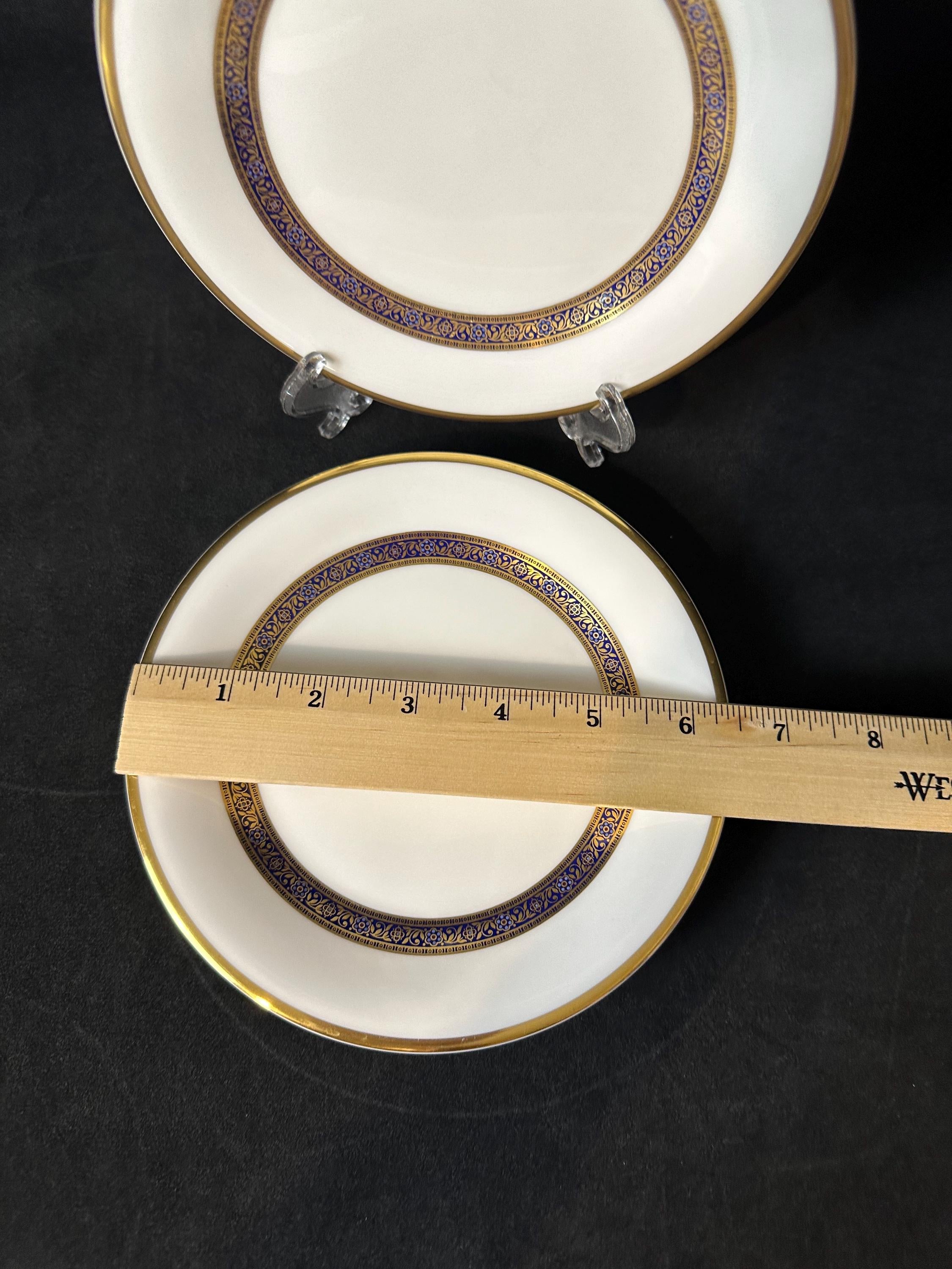 4 Royal Doulton Harlow Bread Plates